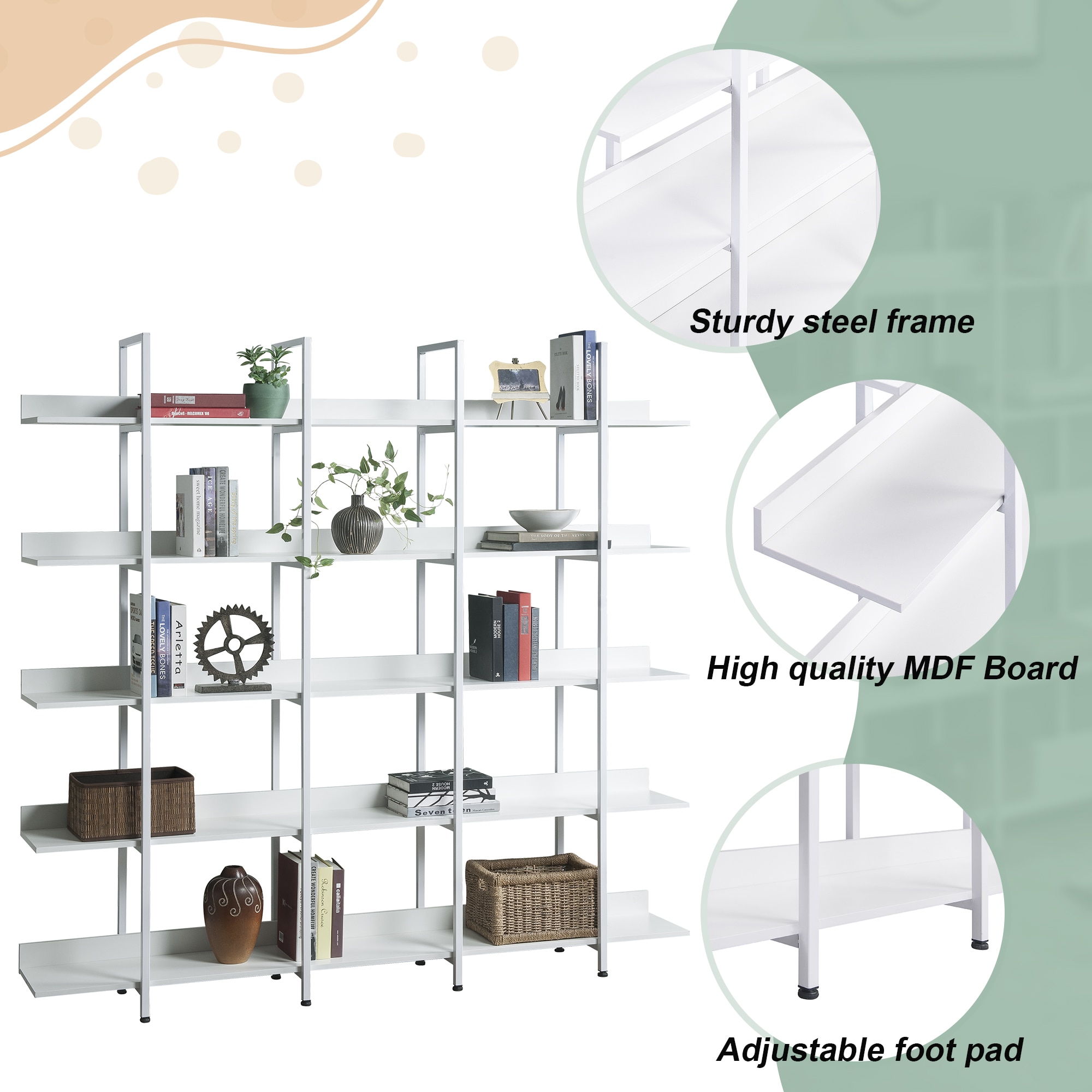 ModernLuxe L-WF286176AAK bookcases - View #5