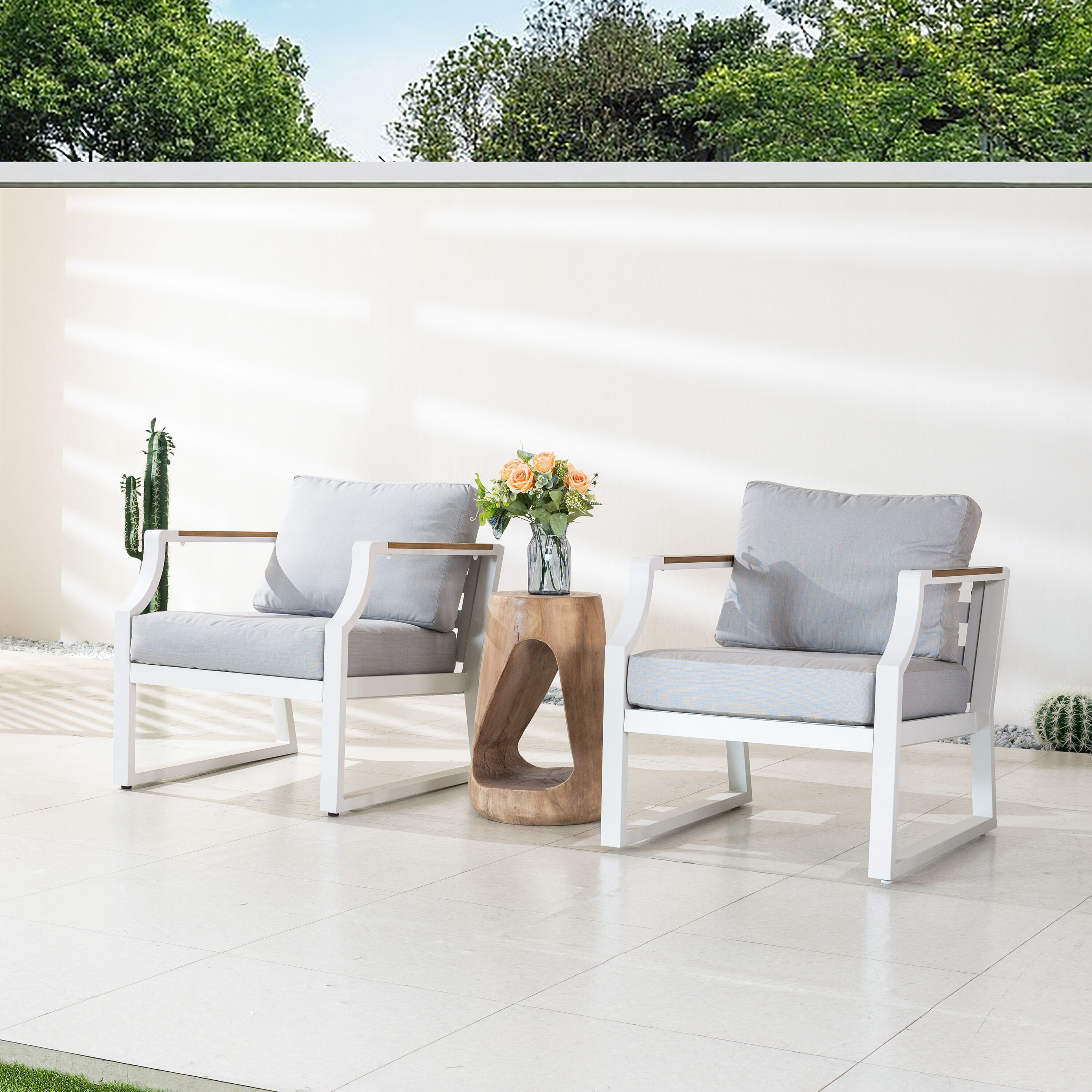Direct Wicker DWC-250062ST2101W Patio-Conversation-Sets - View #5