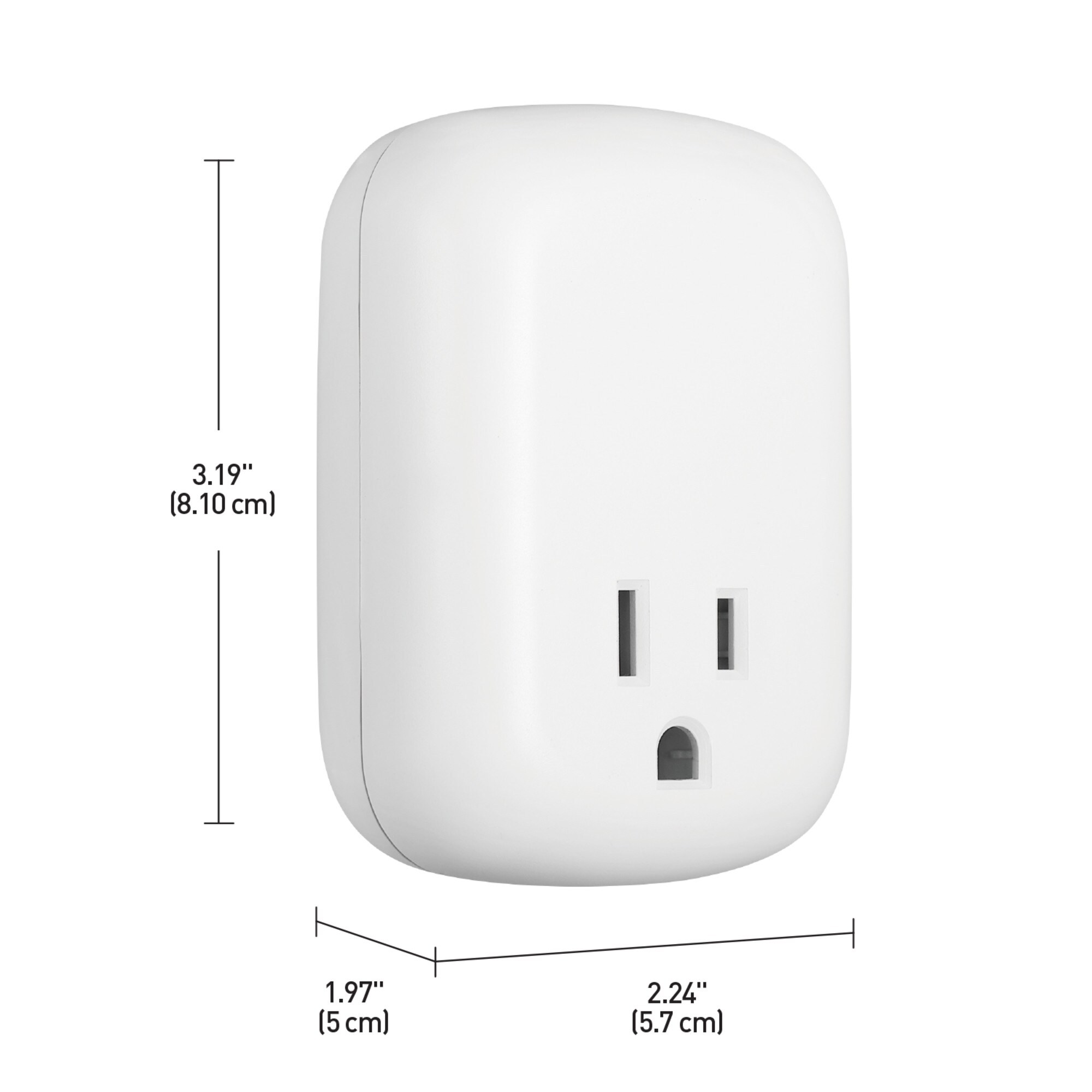 Utilitech 1-Outlet 900 Joules 15-Watt AC Surge Protector 78240