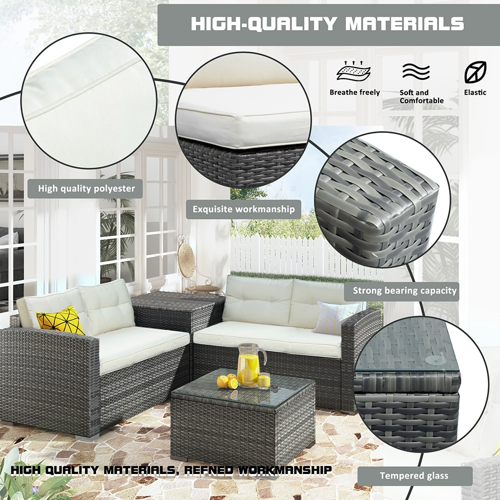 Topcraft PJTC15BE Patio-Conversation-Sets - View #3