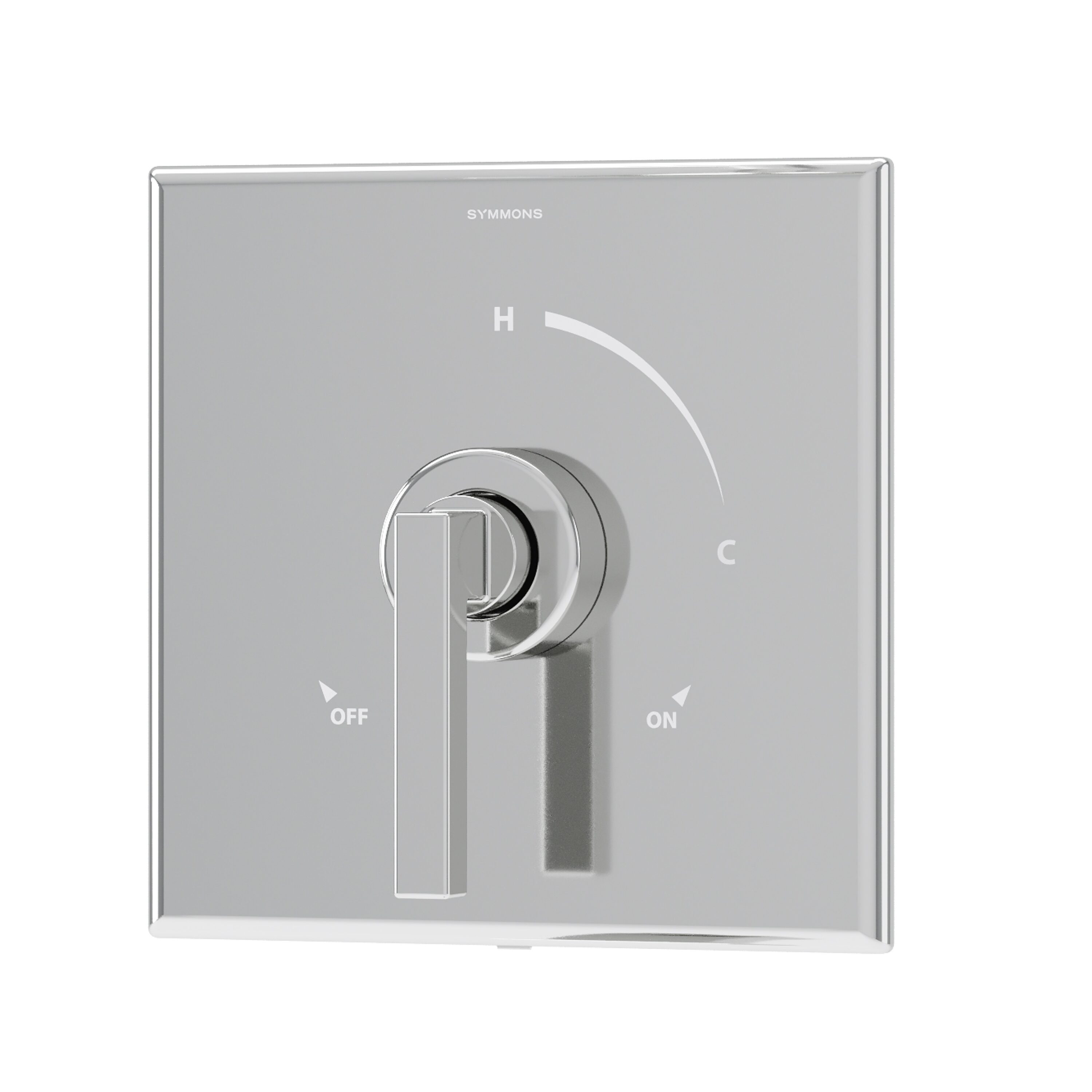 Symmons 3690TRM Duro Polished Chrome 1 -Handle Lever Shower Faucet Handle