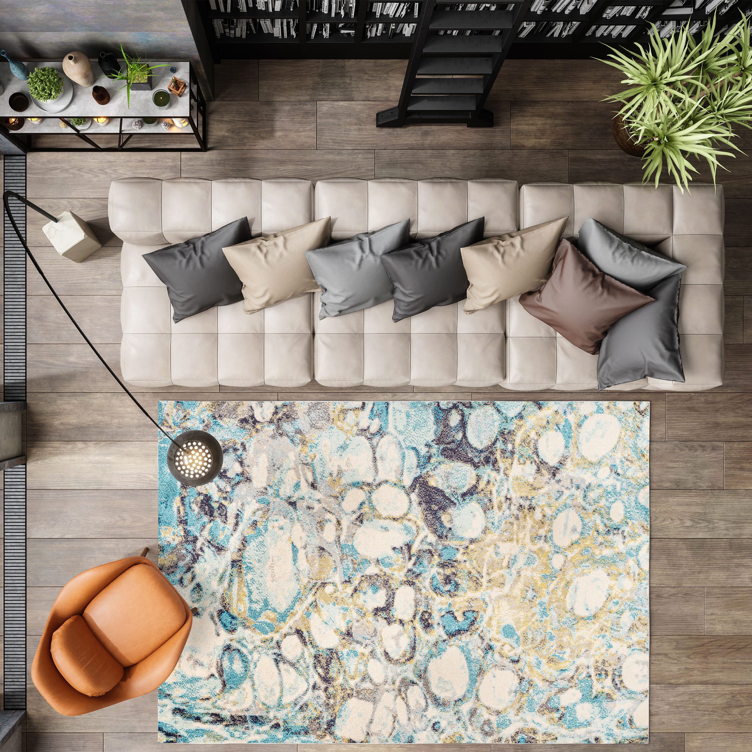 JONATHAN  Y CTP113B-5 rugs - View #6