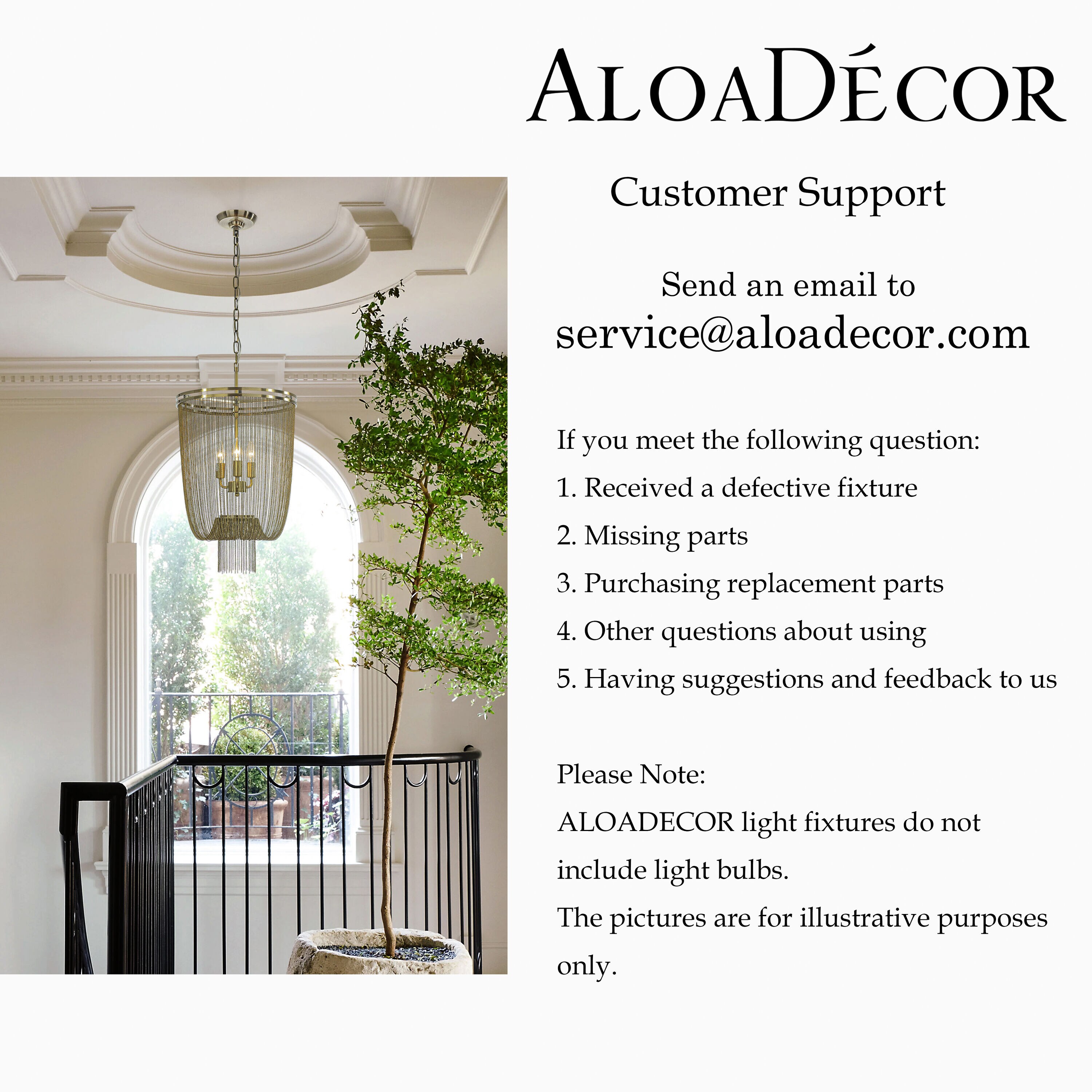 AloaDecor Lighting L7107D40BZ10A b090015 - View #10