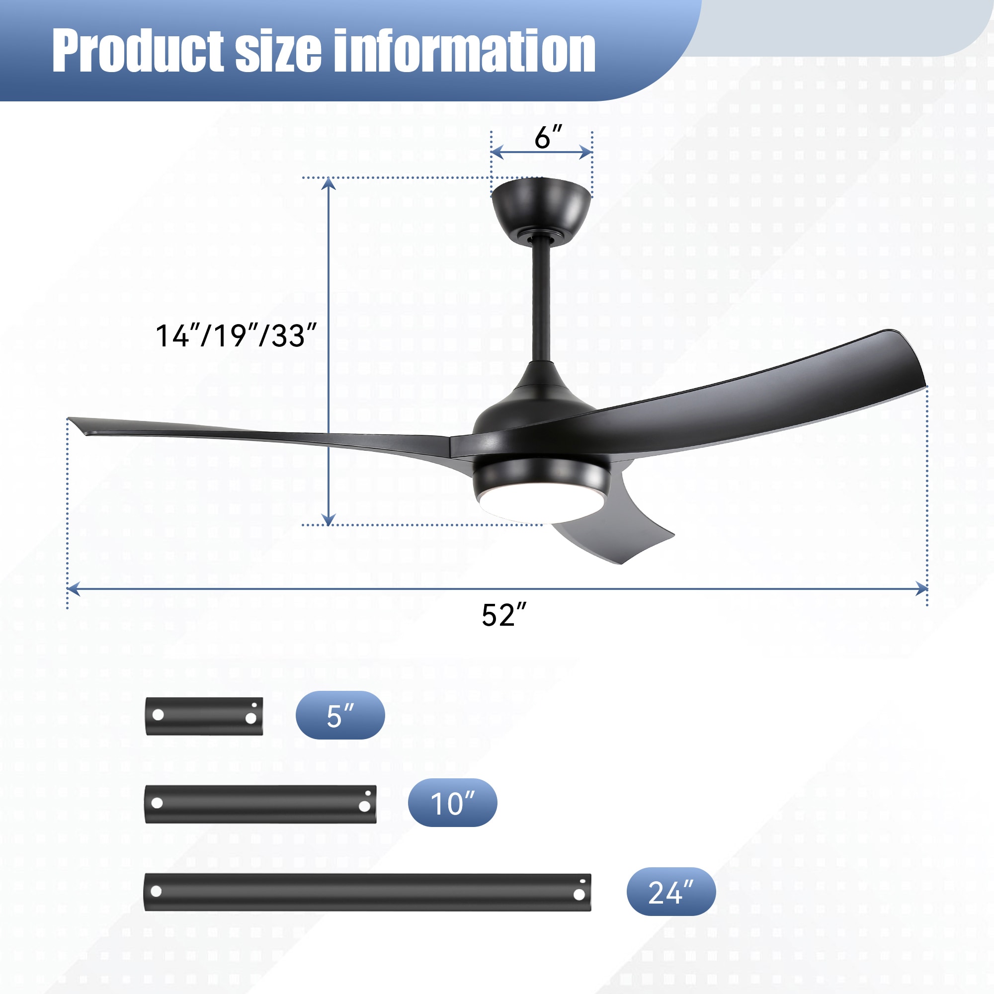 Bybafun YB5100093 Ceiling-Fans - View #6