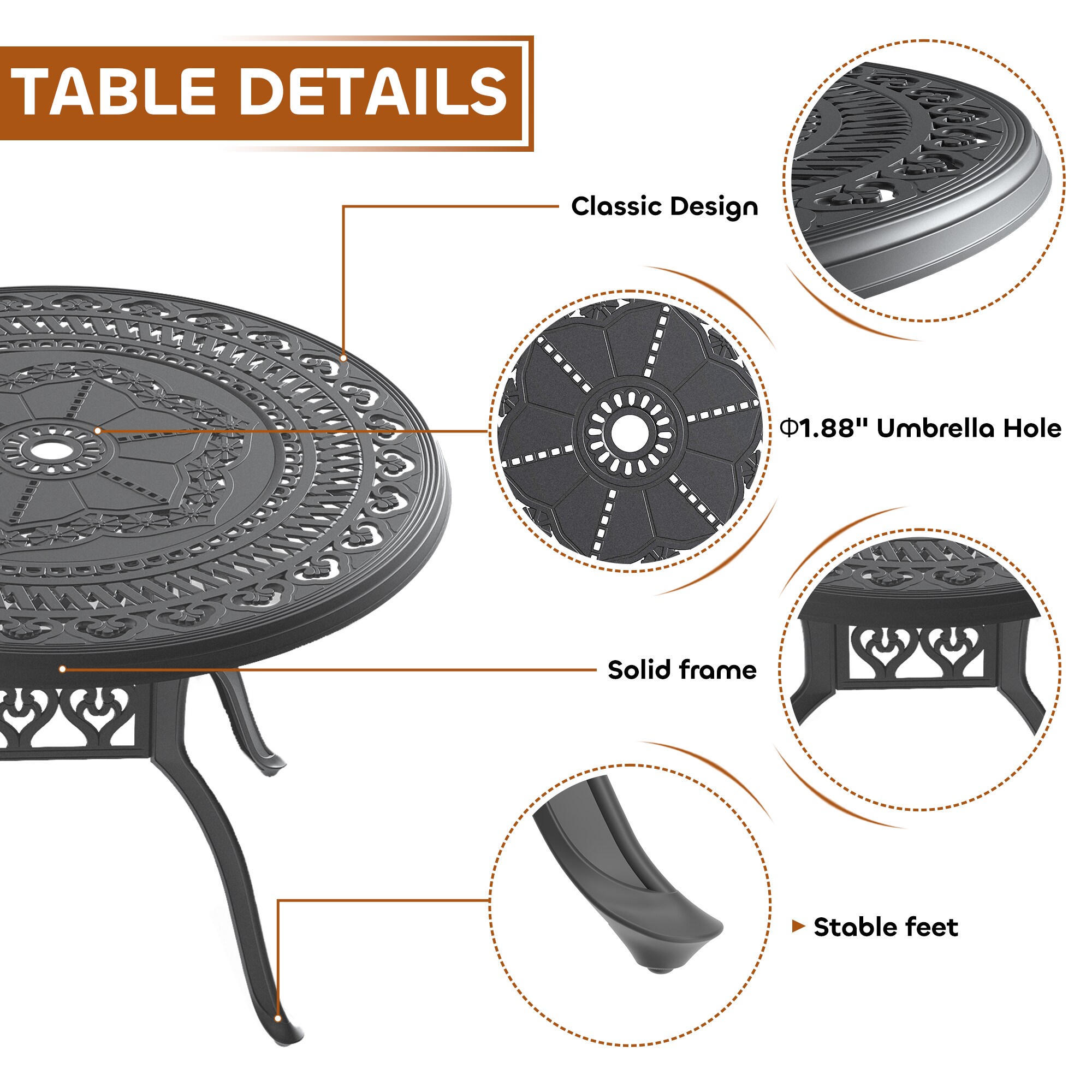 nicesure SLBK6002CZ4A1110RC Patio-Dining-Sets - View #4