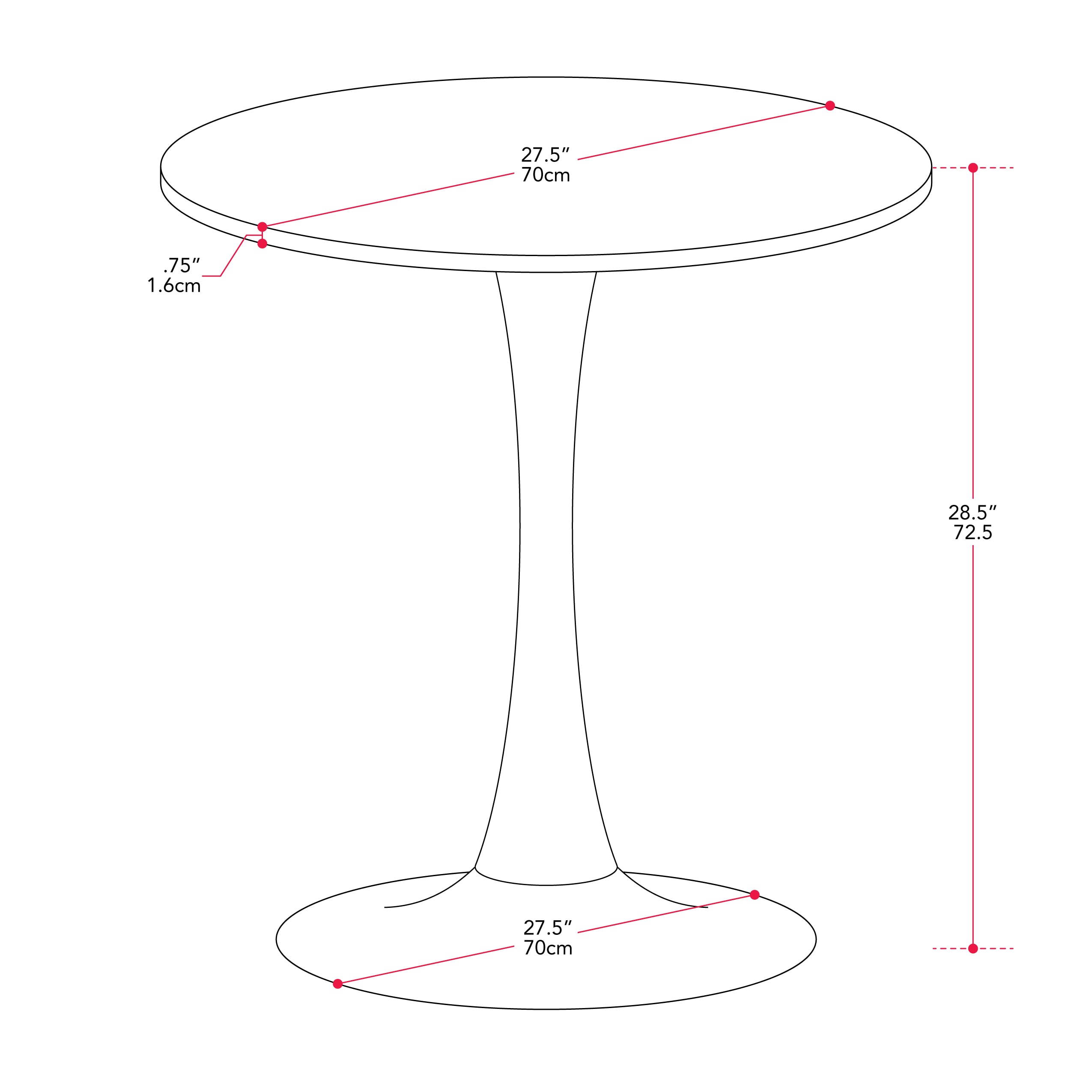 CorLiving BVDKD271T Dining-Tables - View #6