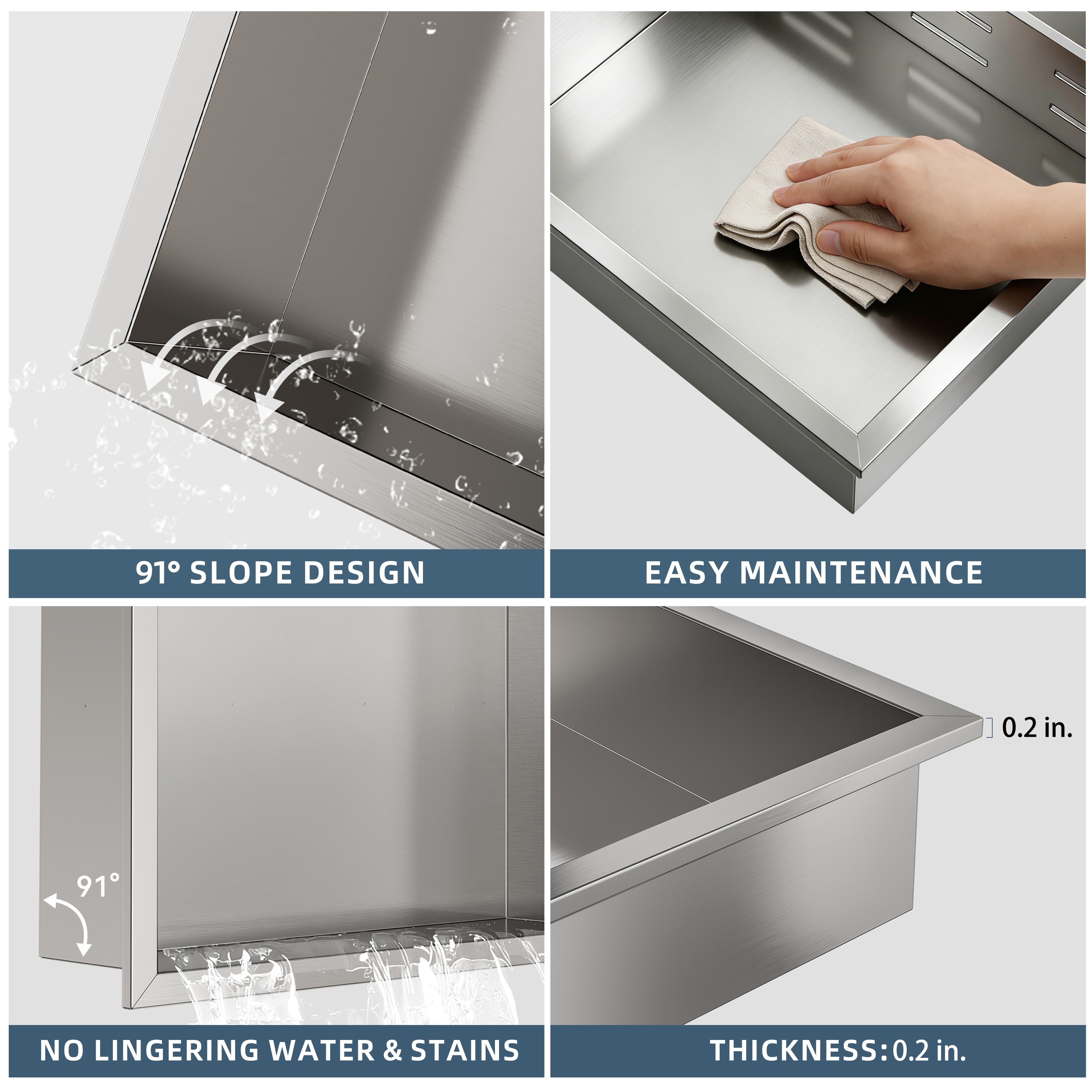 Yuaris LSSN1214BS2 Shower-Accessories - Thumbnail View #3