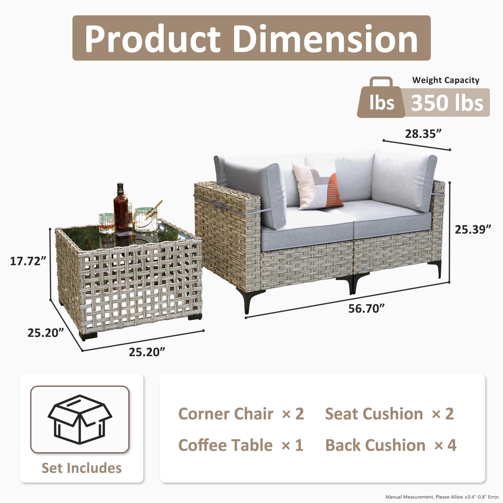 Ovios SK400-1 Patio-Sofas-Daybeds - View #6