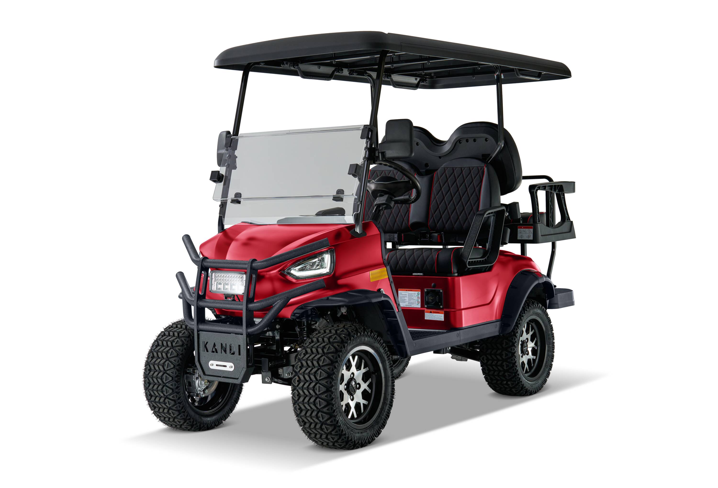 KANDI LOW4PLIME-R Element 4 Seat Electric Golf Cart, Max 20-MPH