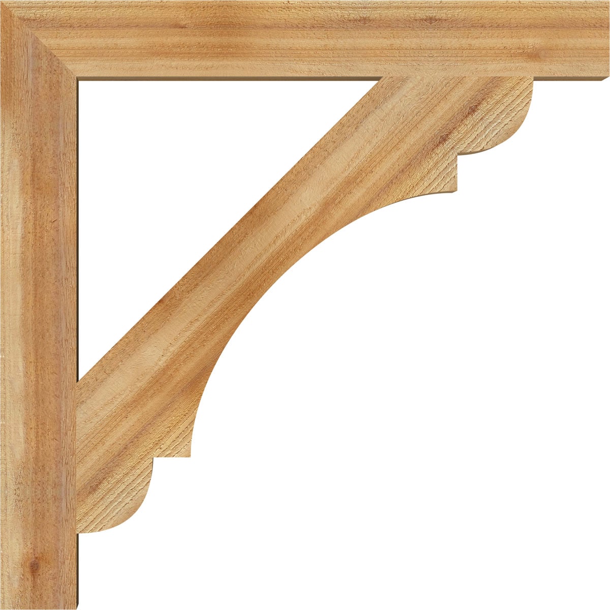 Ekena Millwork BKT04X32X32OLY05RWR Exterior-Brackets-Braces - View #3