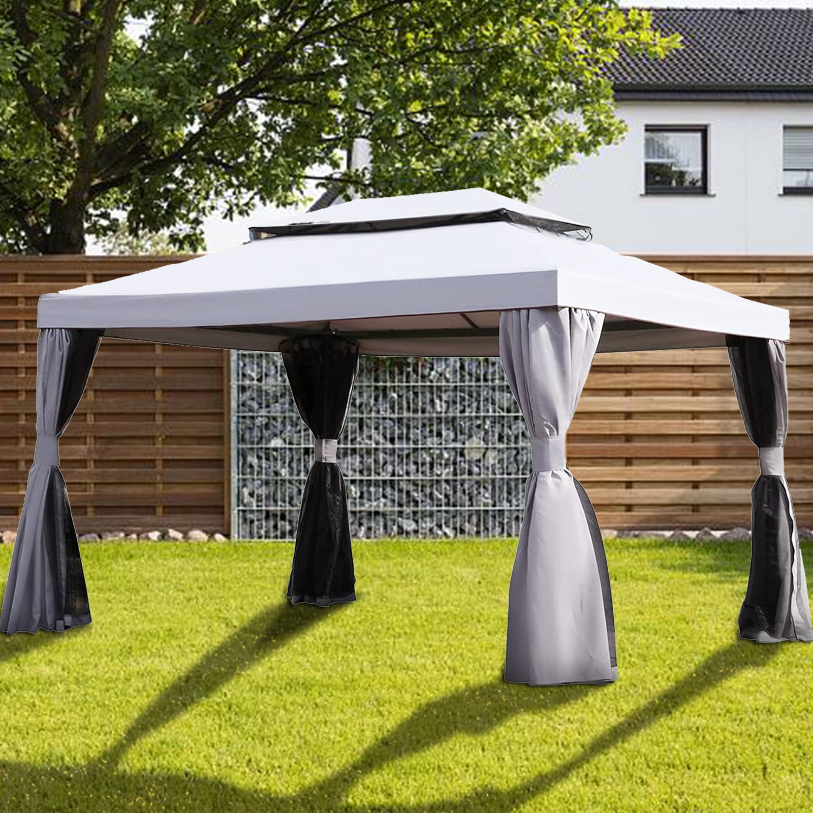 BANSA ROSE BLNBSE041702 Wood-Resin-Gazebos - View #8