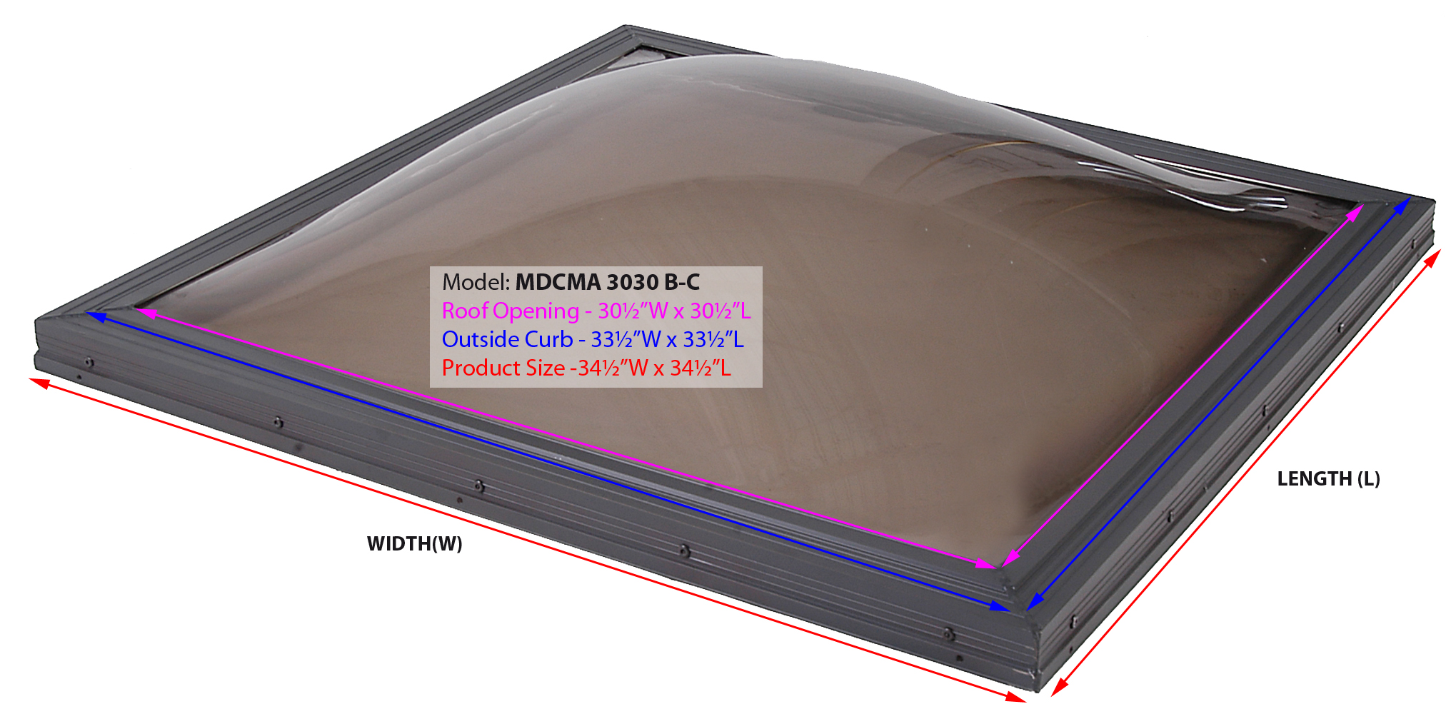 Sun-Tek CMA-D.3030.B-C.B skylights - View #5