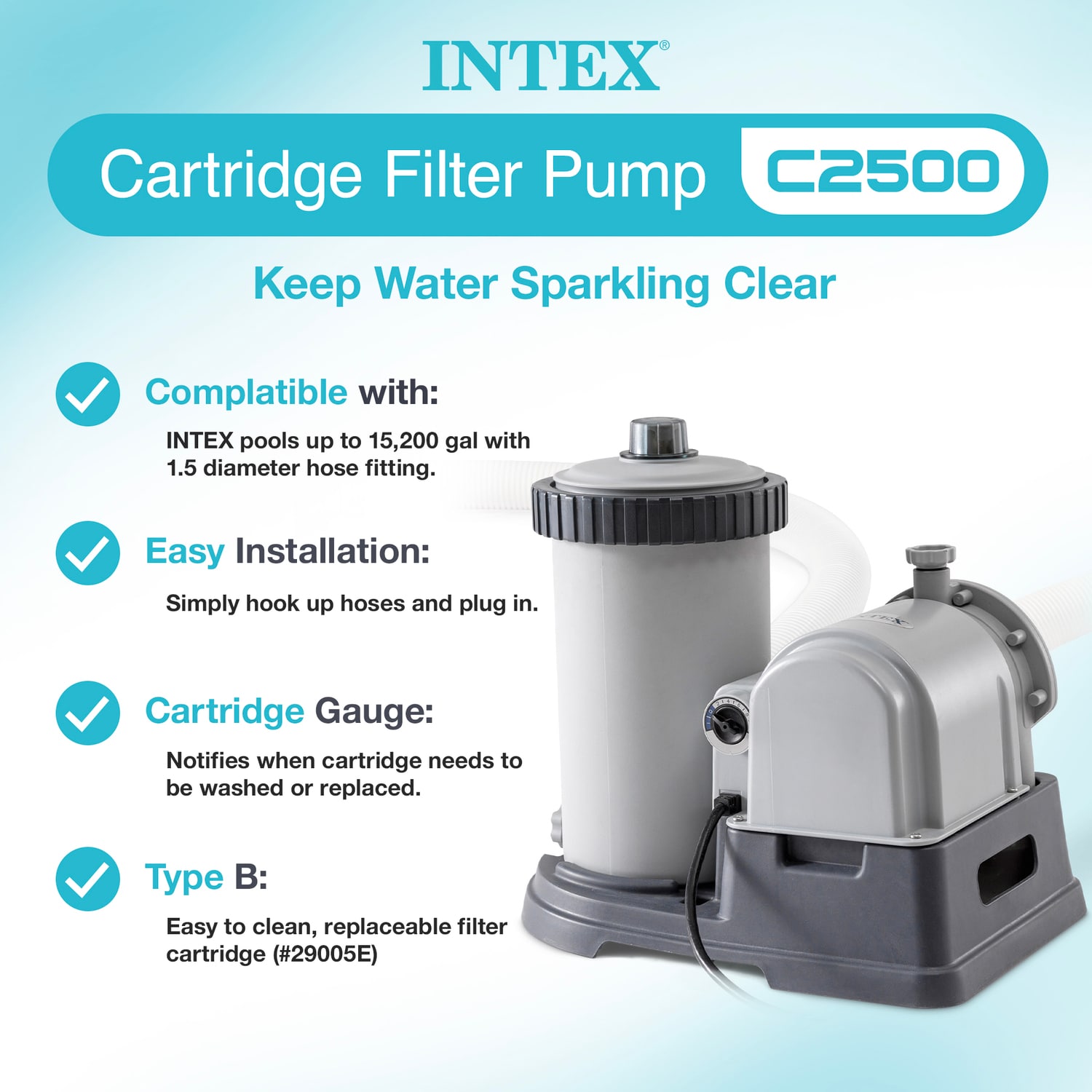 Intex 34535 Pool-Filter-Skim-Sys-Parts - View #2