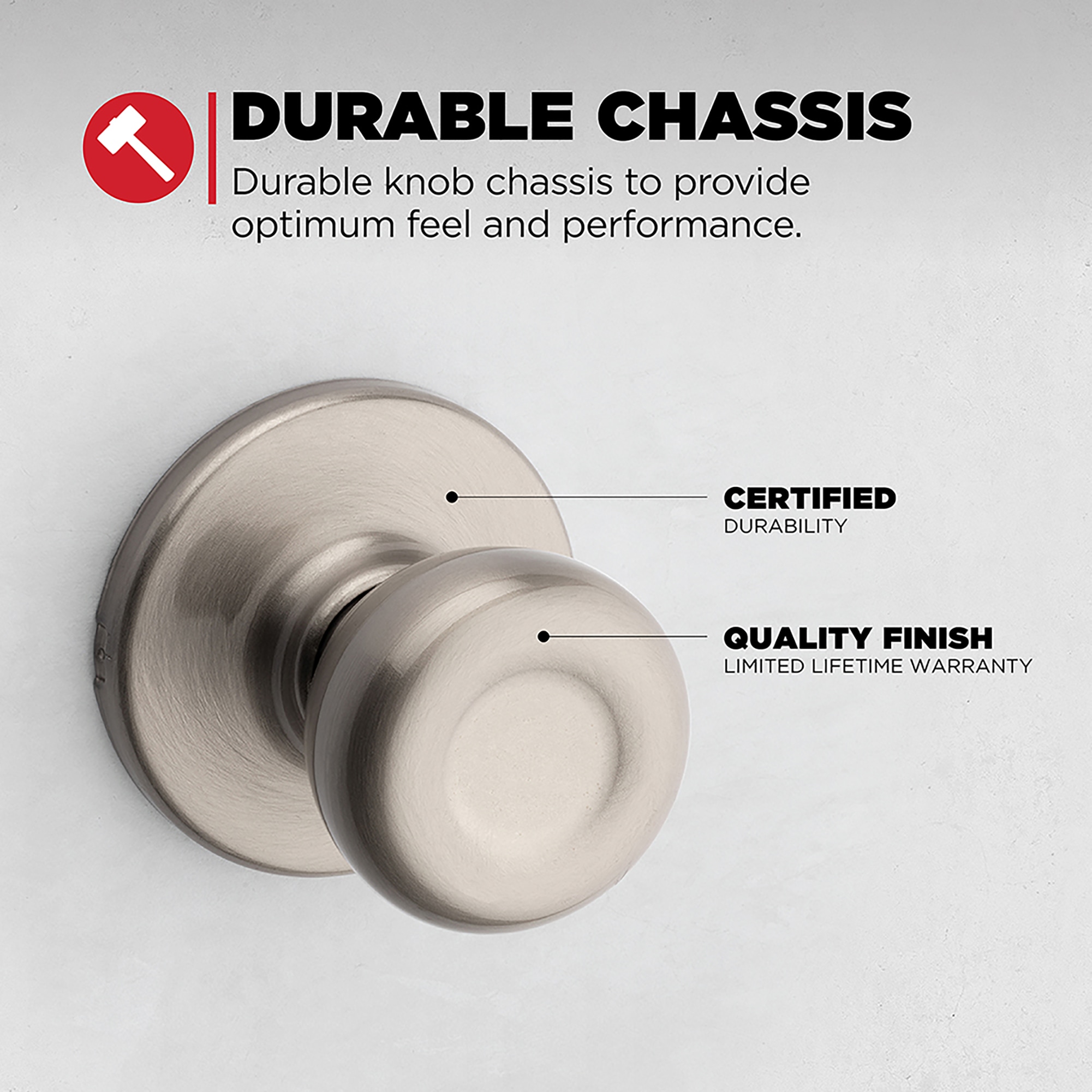 Kwikset 200T 5 CP Door-Knobs - View #3