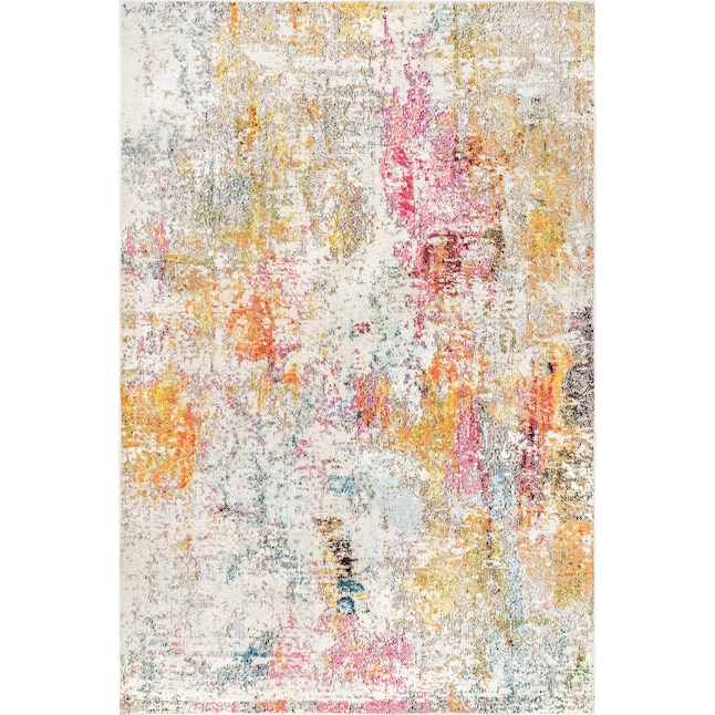nuLOOM Cezanne 10 X 14 (ft) Indoor Abstract Area Rug in the Rugs ...