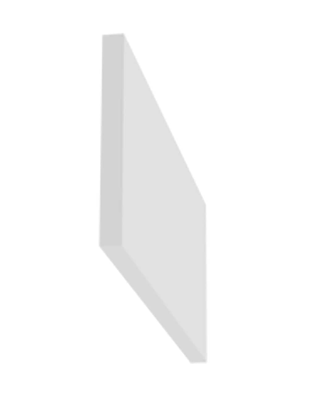 Royal 163951 5/4-in x 4-in x 18 Reversible (Smooth/Wood grain) PVC Trim Board