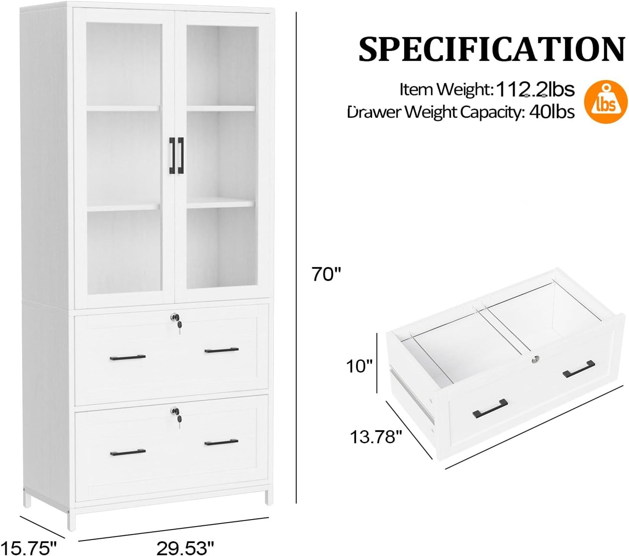 Winado G52002947 Filing-Cabinets - View #2