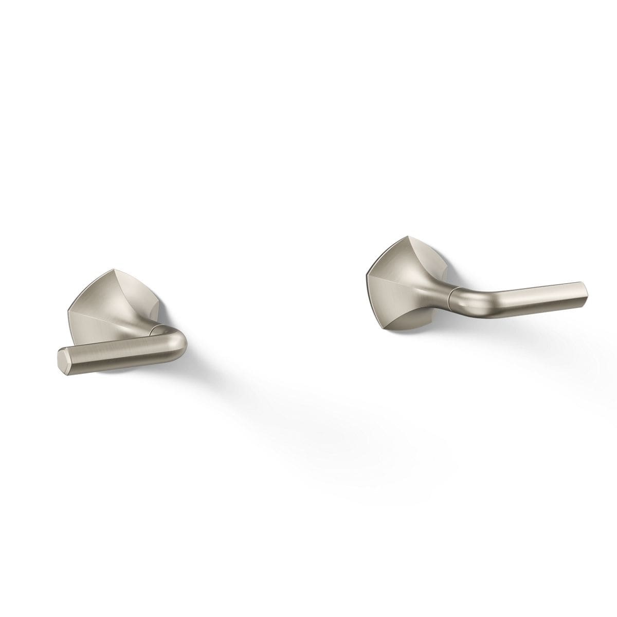 KOHLER - Occasion Vibrant Brushed Nickel 2 -Handle Lever Bathroom Sink Faucet Handle