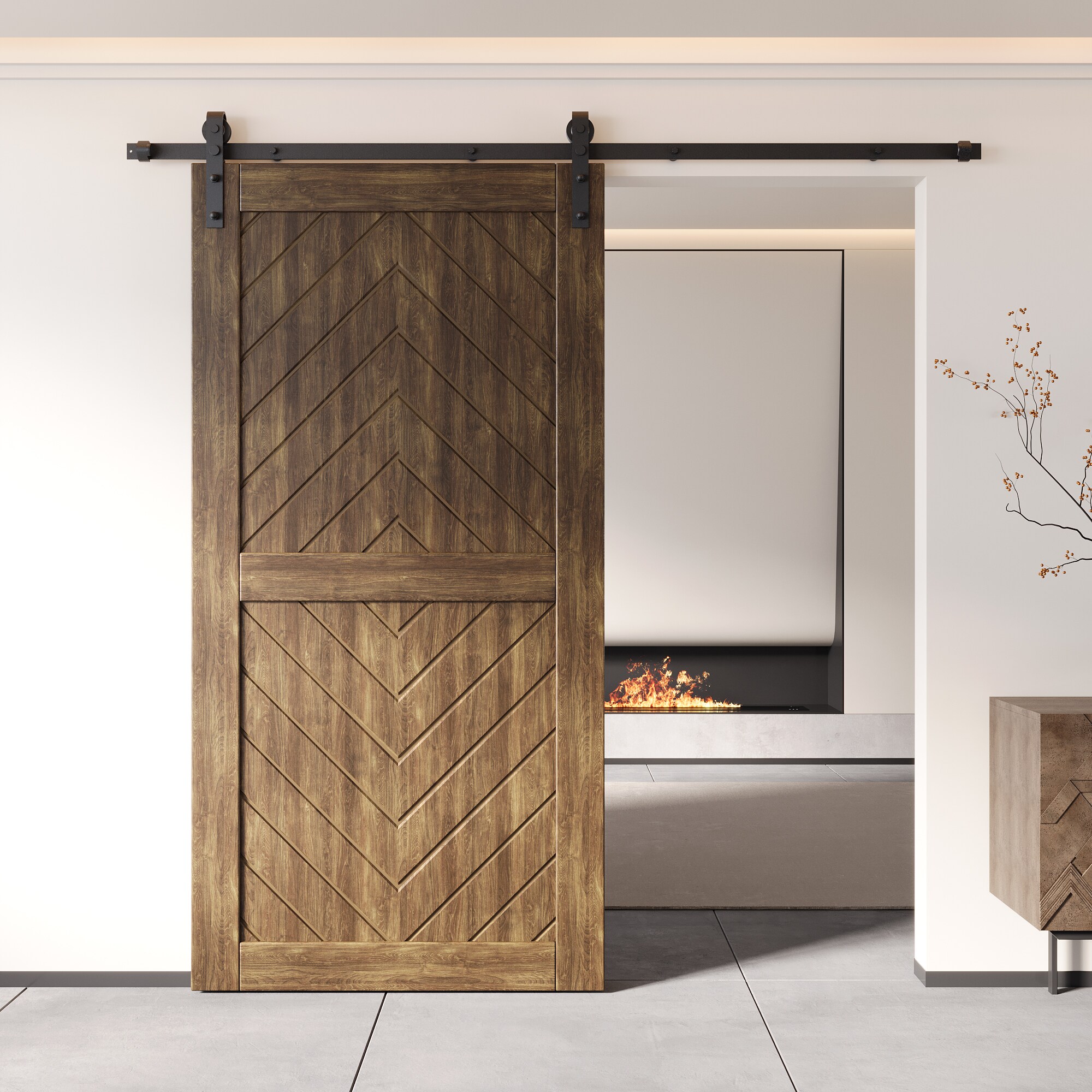 HOMACER JT2-3280-WA Barn-Doors - View #8