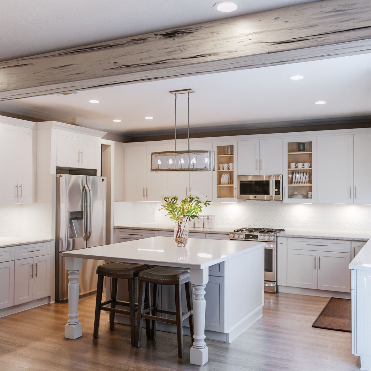 Ekena Millwork BMRW3C0080X120X288BP Faux-Beams - View #9