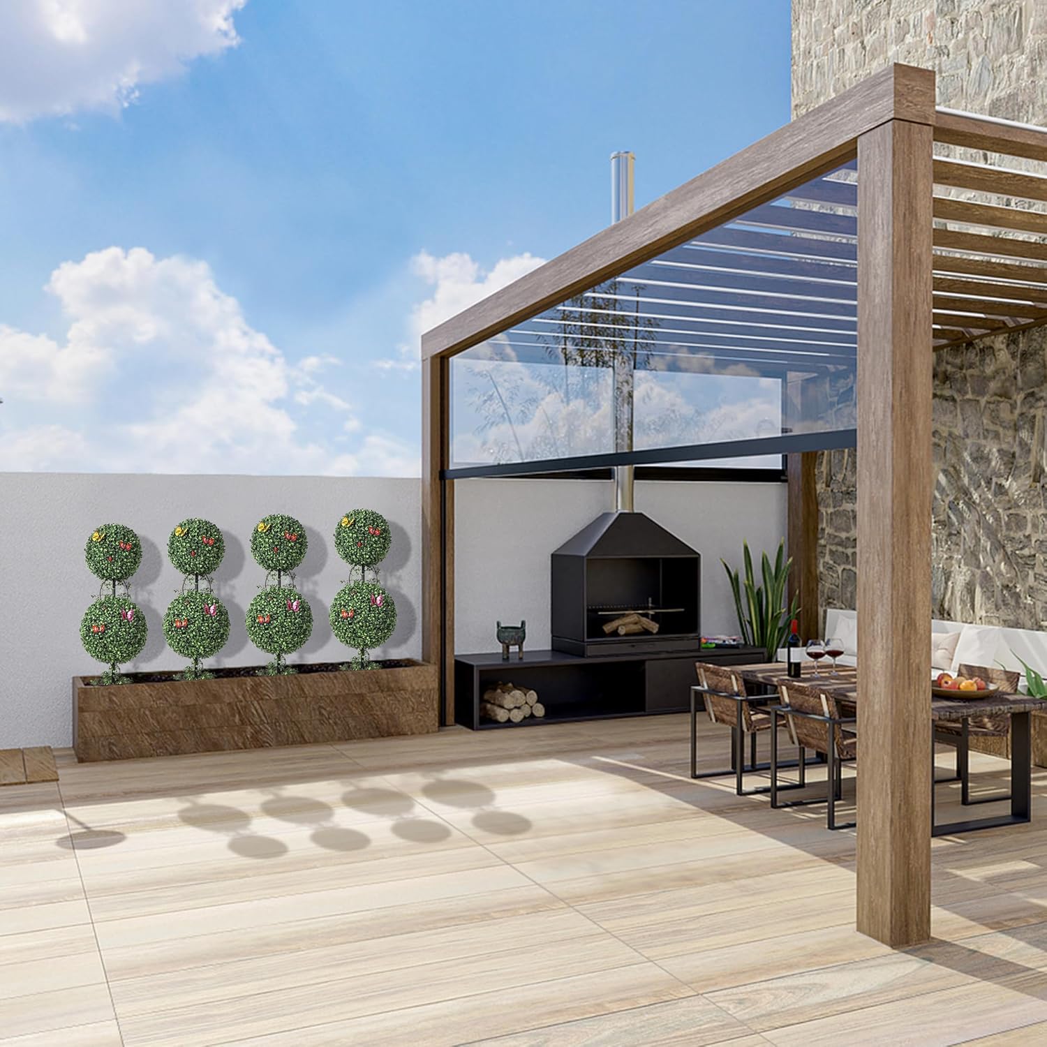 Qeetex DYQ-PHO-3553N3XH Artificial-Plants-Trees - View #4