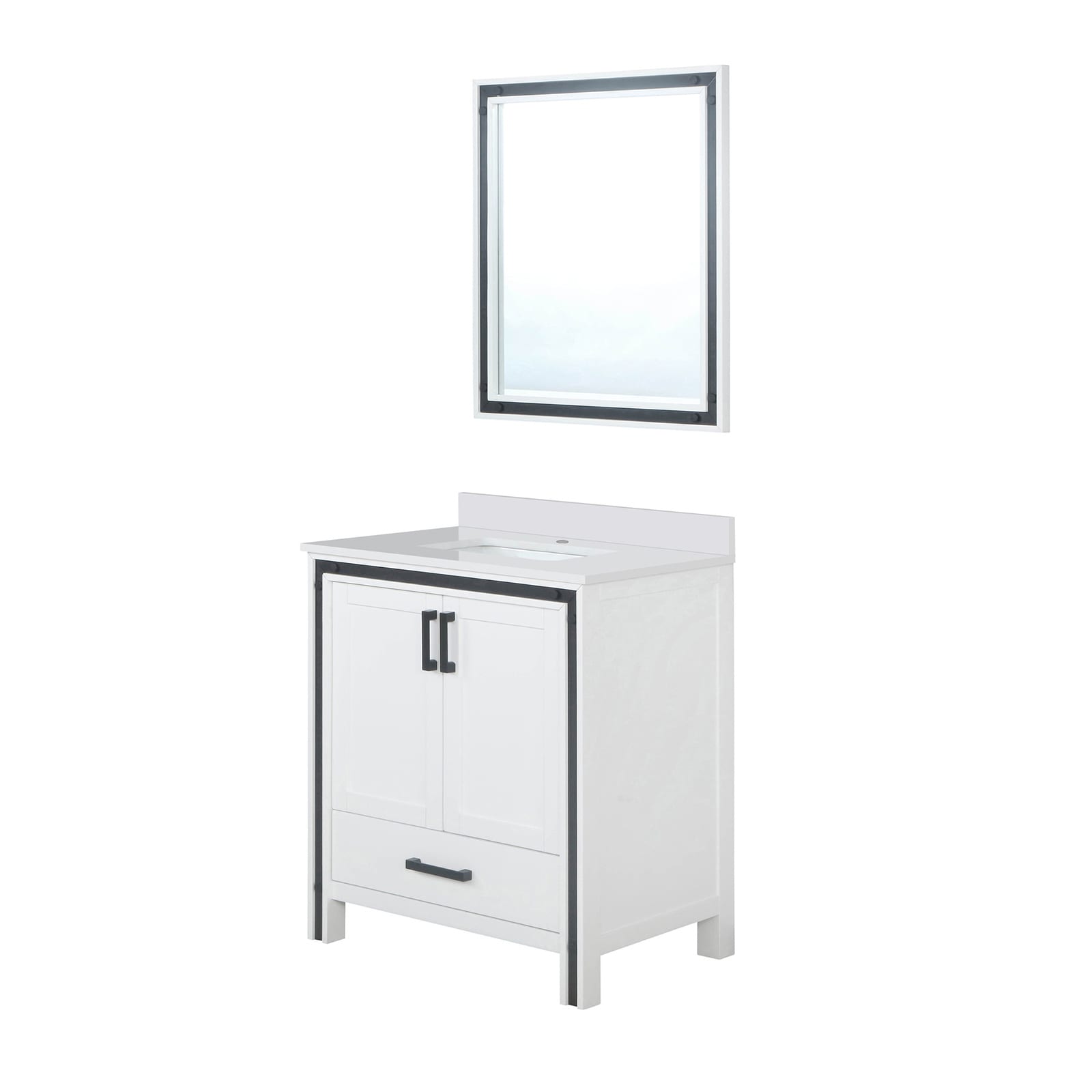 Lexora LVZV30SA210 Bath-Vanity-Combo - View #5