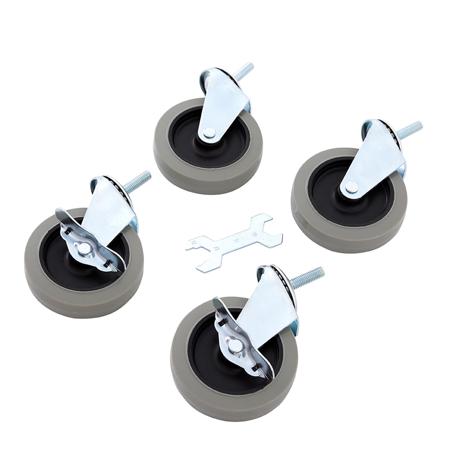 6 Pieces Ball Caster Wheels, Transport Bearing Furniture Rollers, Flat Ball  Rollers, Easy Install Low Noise Rolling Balls, With 12 Assorted Screws