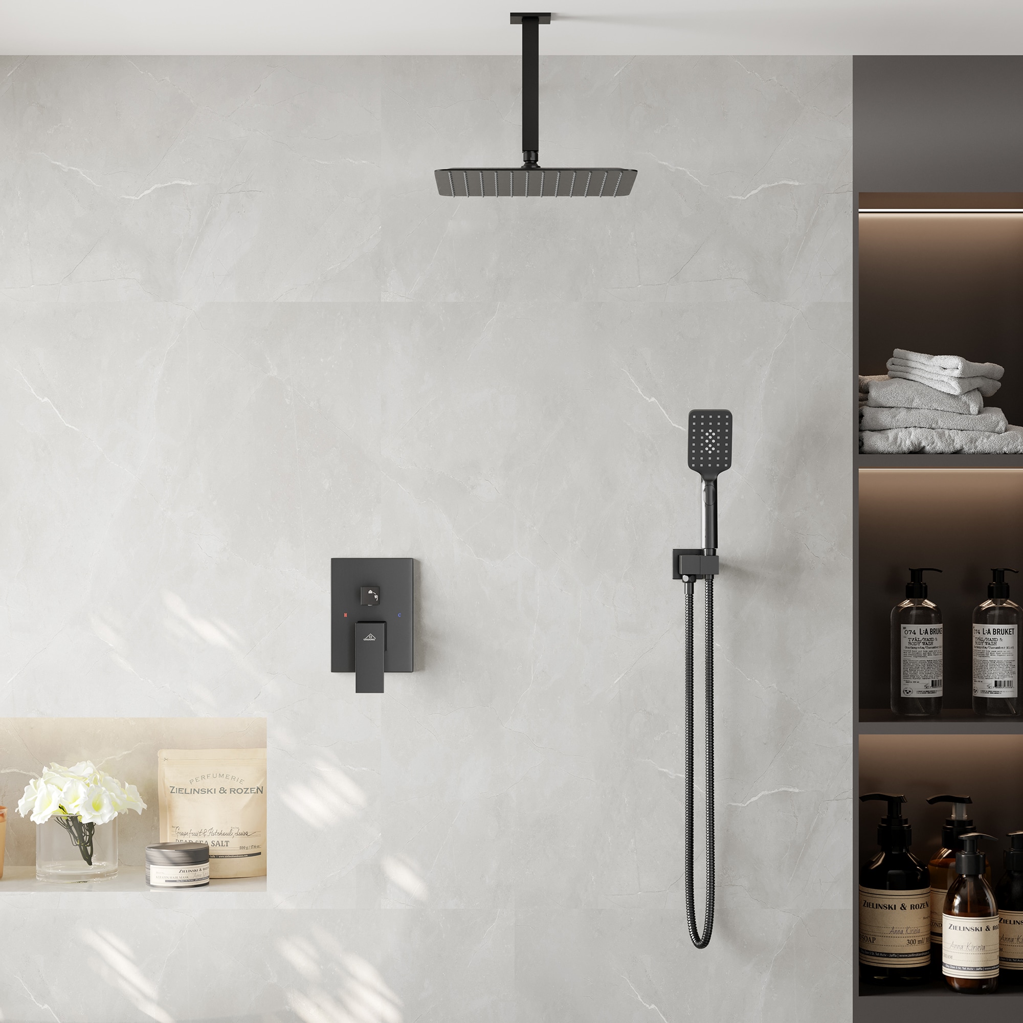 Mondawe MOSL051-16MB Showerhead-Bar-Panels - View #5