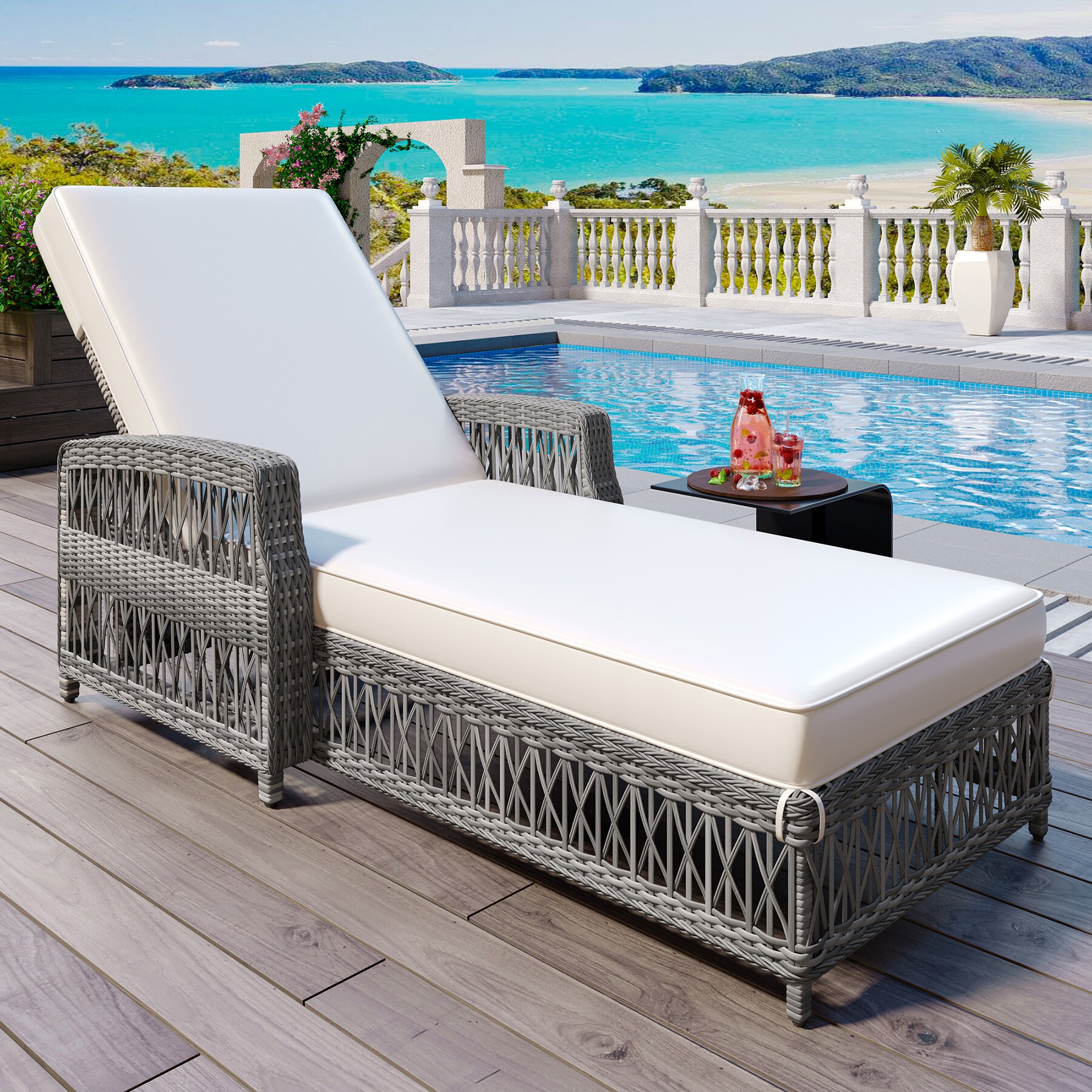 SINOFURN SYA380211BG Patio-Chairs - View #2