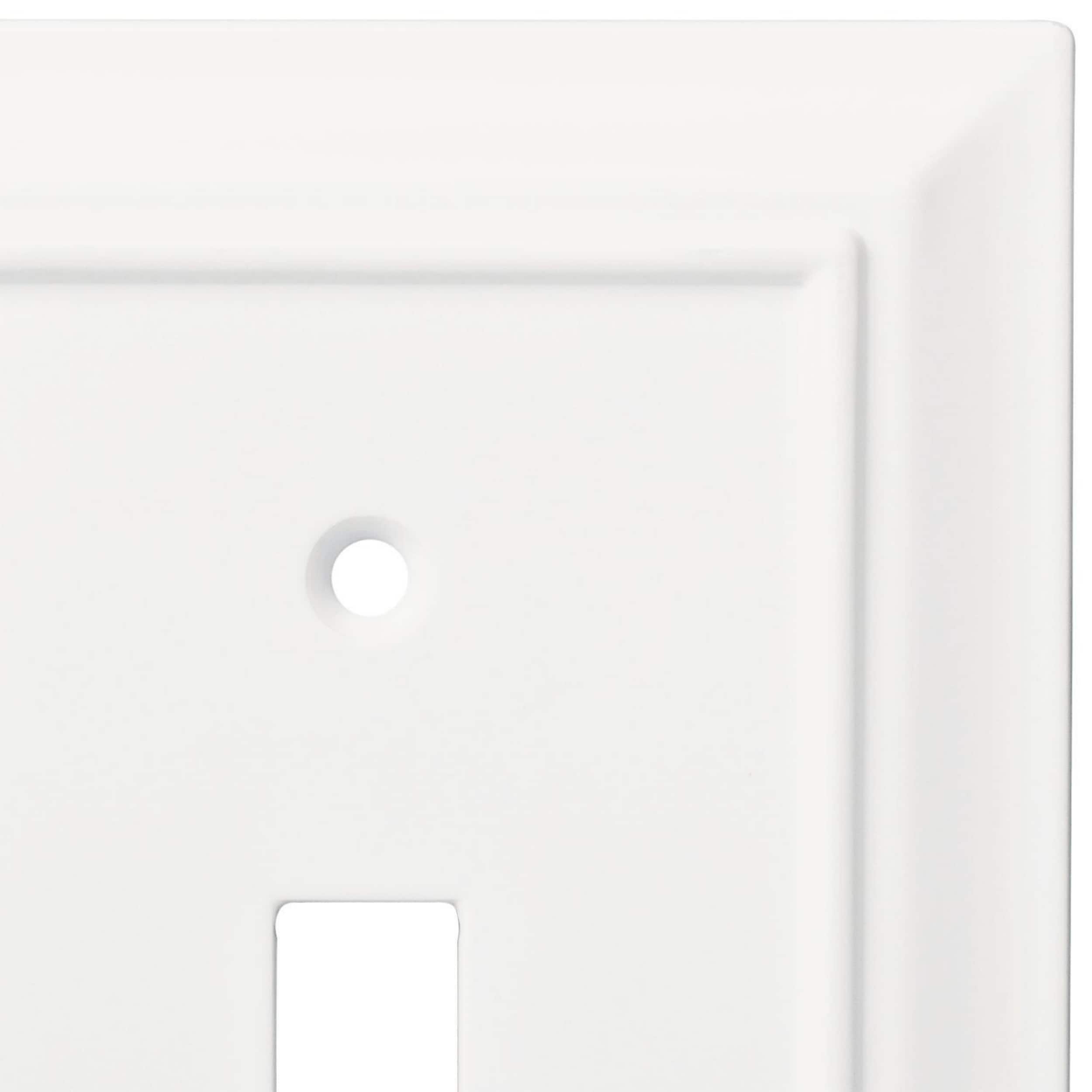 allen + roth W31557-PW-UC Electrical-Wall-Plates - View #3