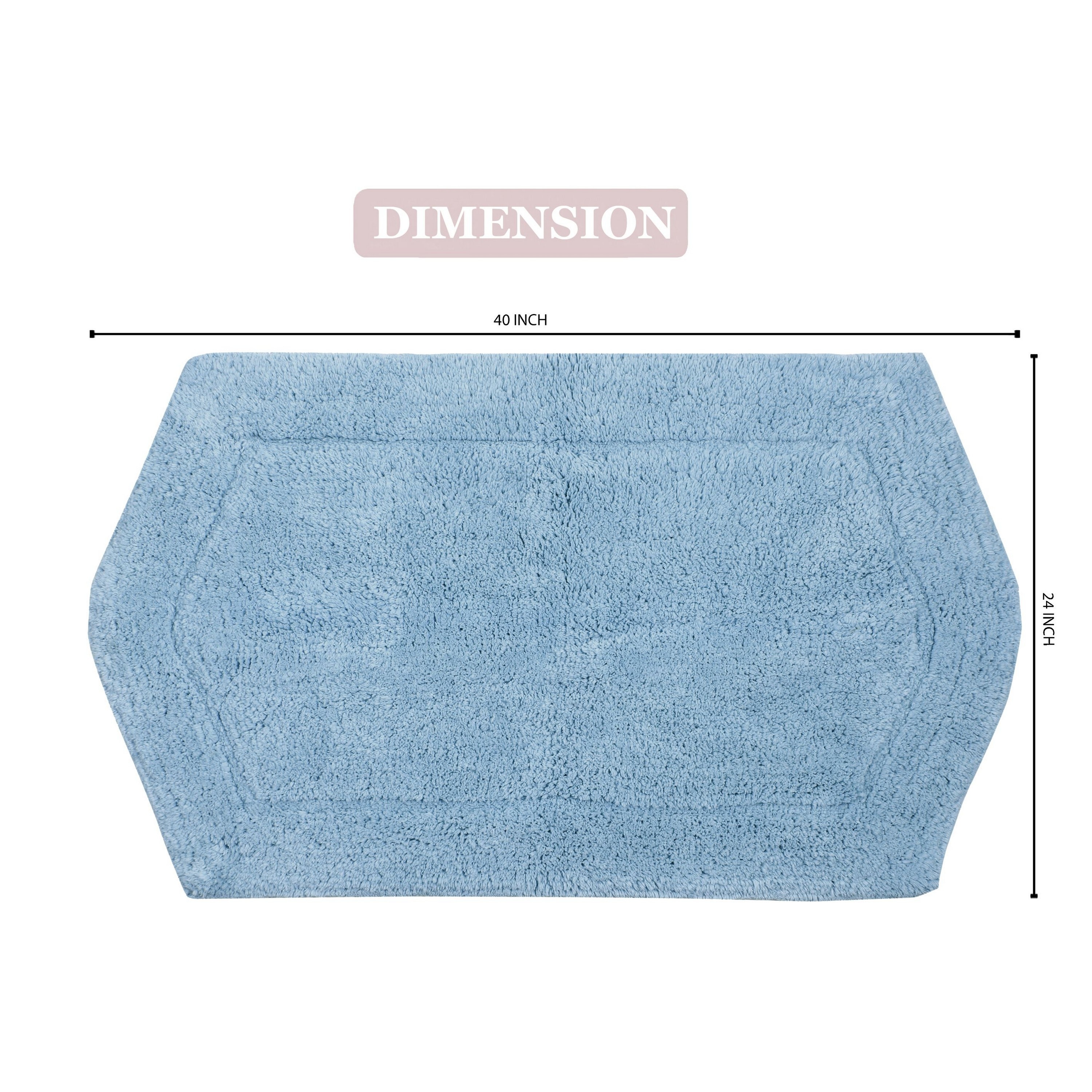 Home Weavers BWA2440BL Bath-Rugs - View #3