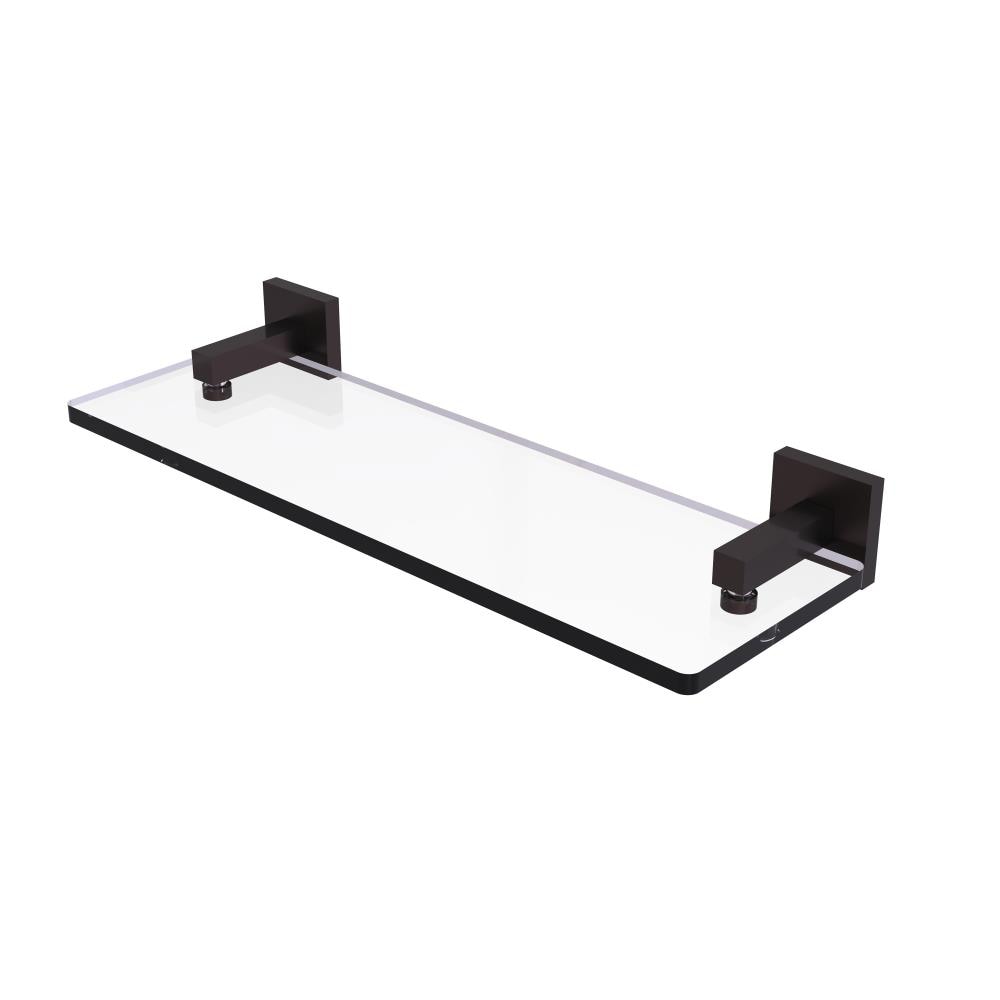 Allied Brass MT-1-16-ABZ Montero Antique Bronze Wall mount Bathroom Shelf ( 16-in x 2-in x 5-in )