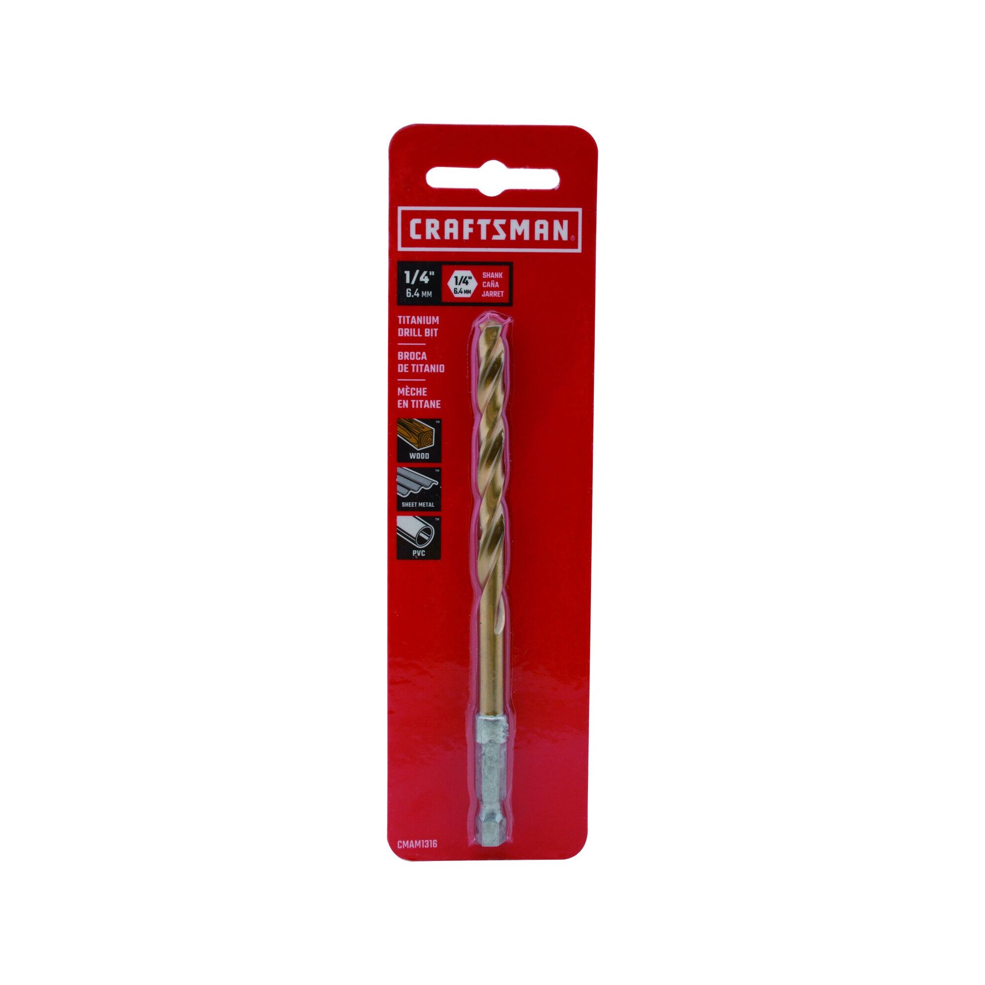 Craftsman titanium best sale drill bits