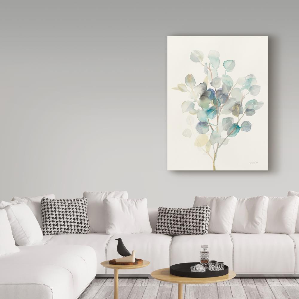 Trademark Fine Art WAP02765-C1824GG Danhui Nai "Eucalyptus III" 18x24 Canvas Art Danhui Nai Multicolor 24-Inches H x 18-Inches W Floral Canvas Print