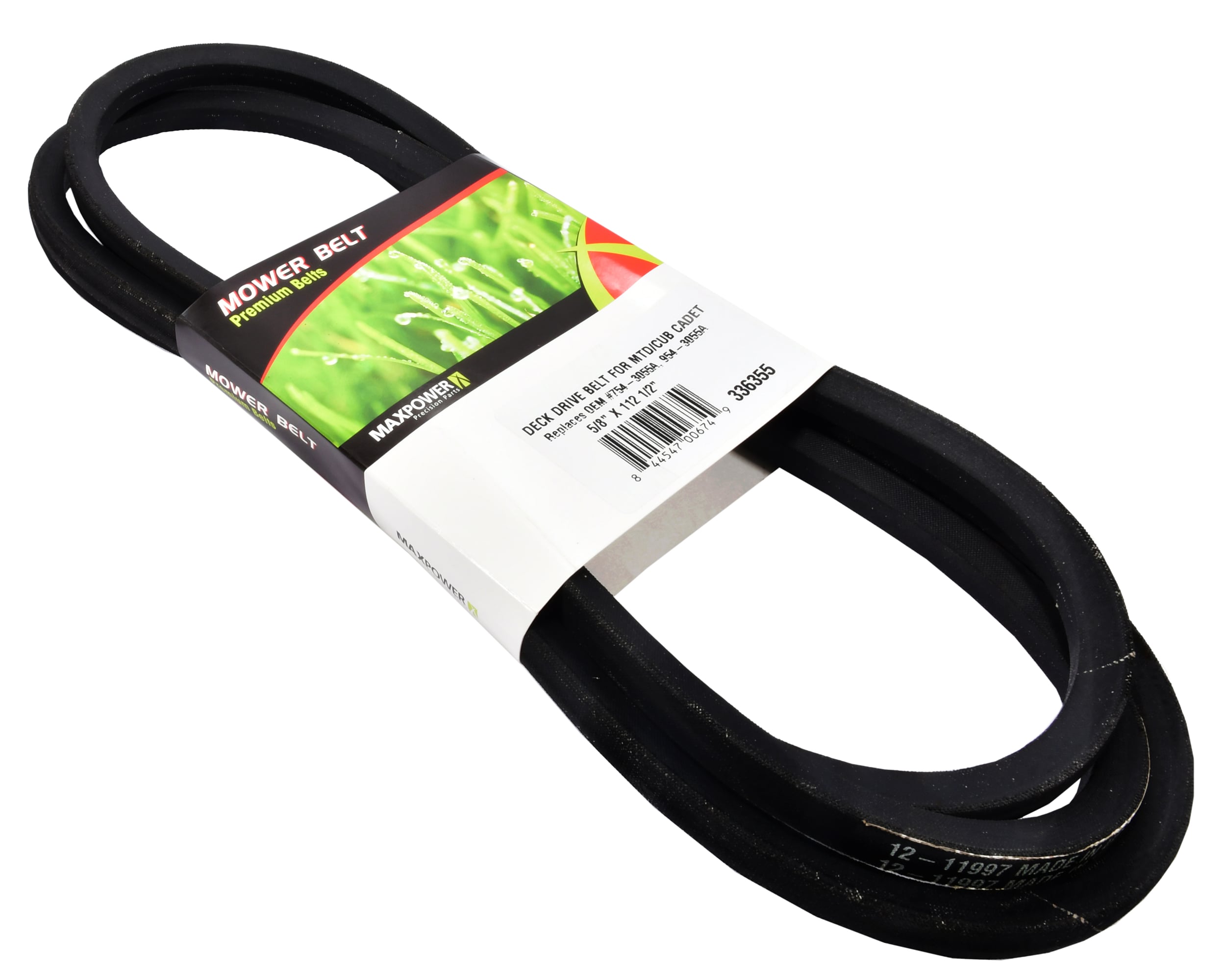 MaxPower 38-in Deck Belt For Riding Mower/Tractors In The Lawn Mower ...