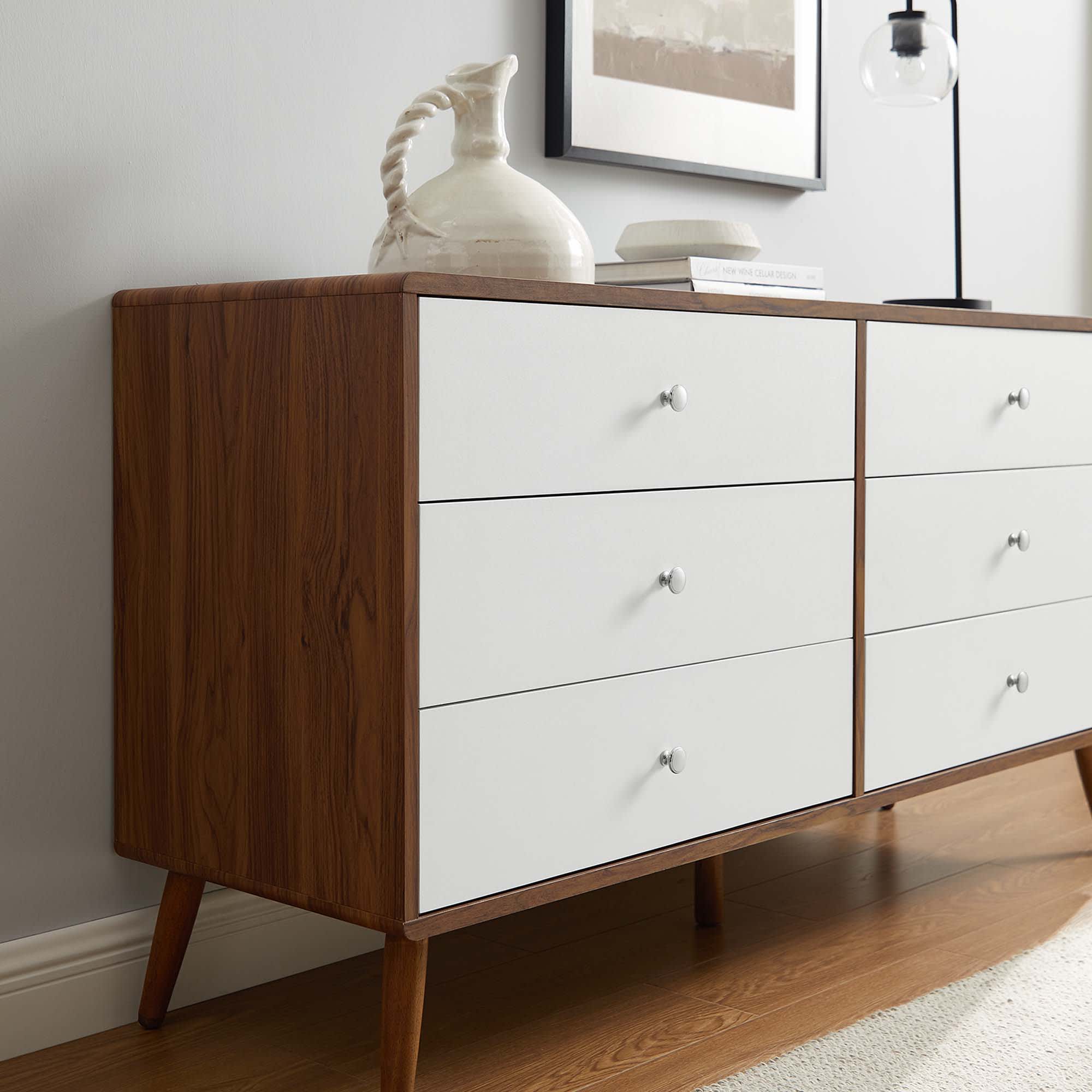 Modway MOD-7022-WAL-WHI dressers - View #4