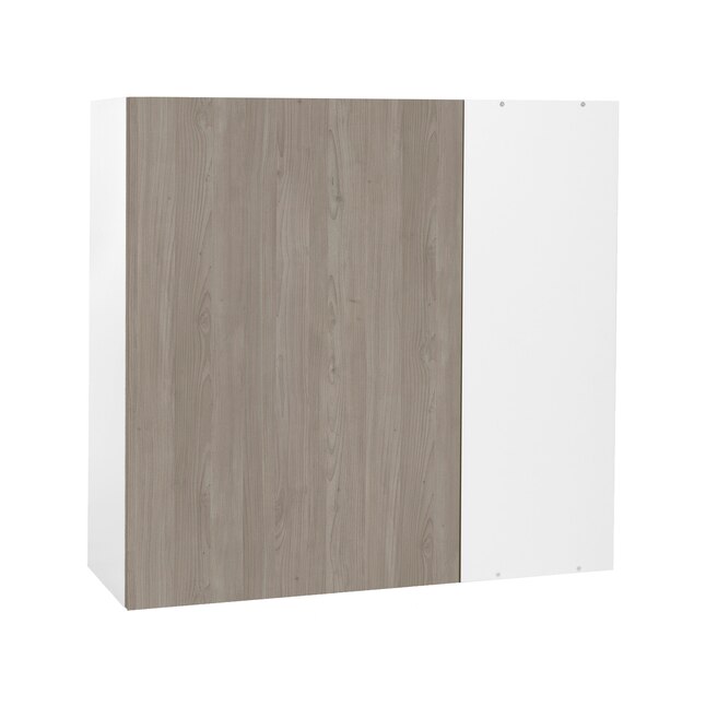 Cambridge 30-in W x 36-in H x 12-in D Grey Nordic Wood Engineered Wood Door Wall Stock Cabinet Cambridge 30-in W x 36-in H x 12-in D Grey Nordic Wood Engineered Wood Door Wall Stock Cabinet