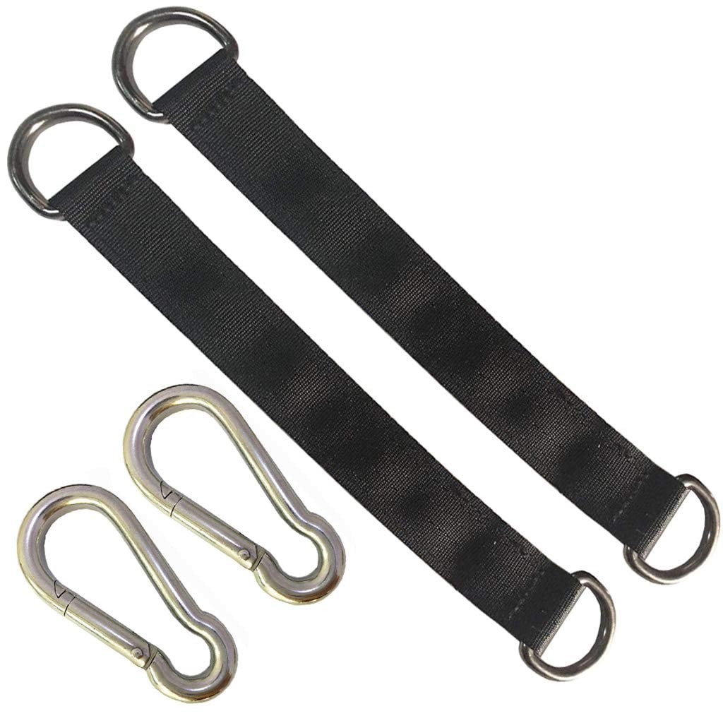 Etokfoks Nylon Tree Swing Hanging Straps 2 Pack Heavy Duty with Steel ...