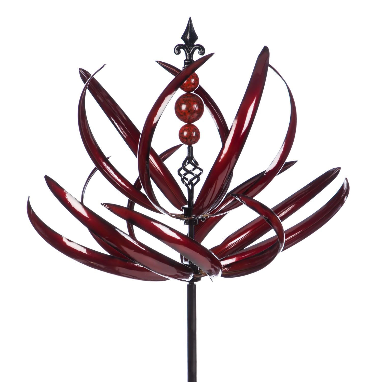Evergreen 47M1172 91-in 24 -Blade Steel Decorative Windmill