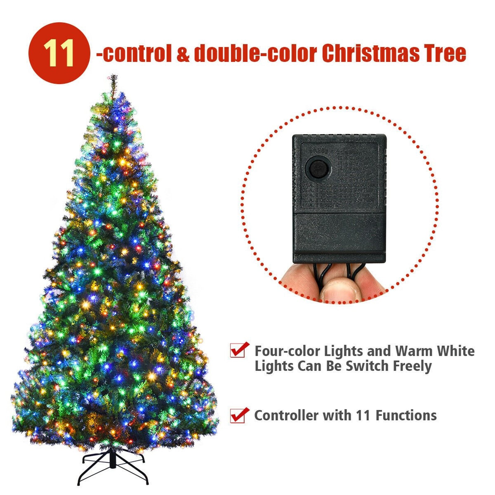 WELLFOR CM-HPY-20682 Artificial-Christmas-Trees - View #7