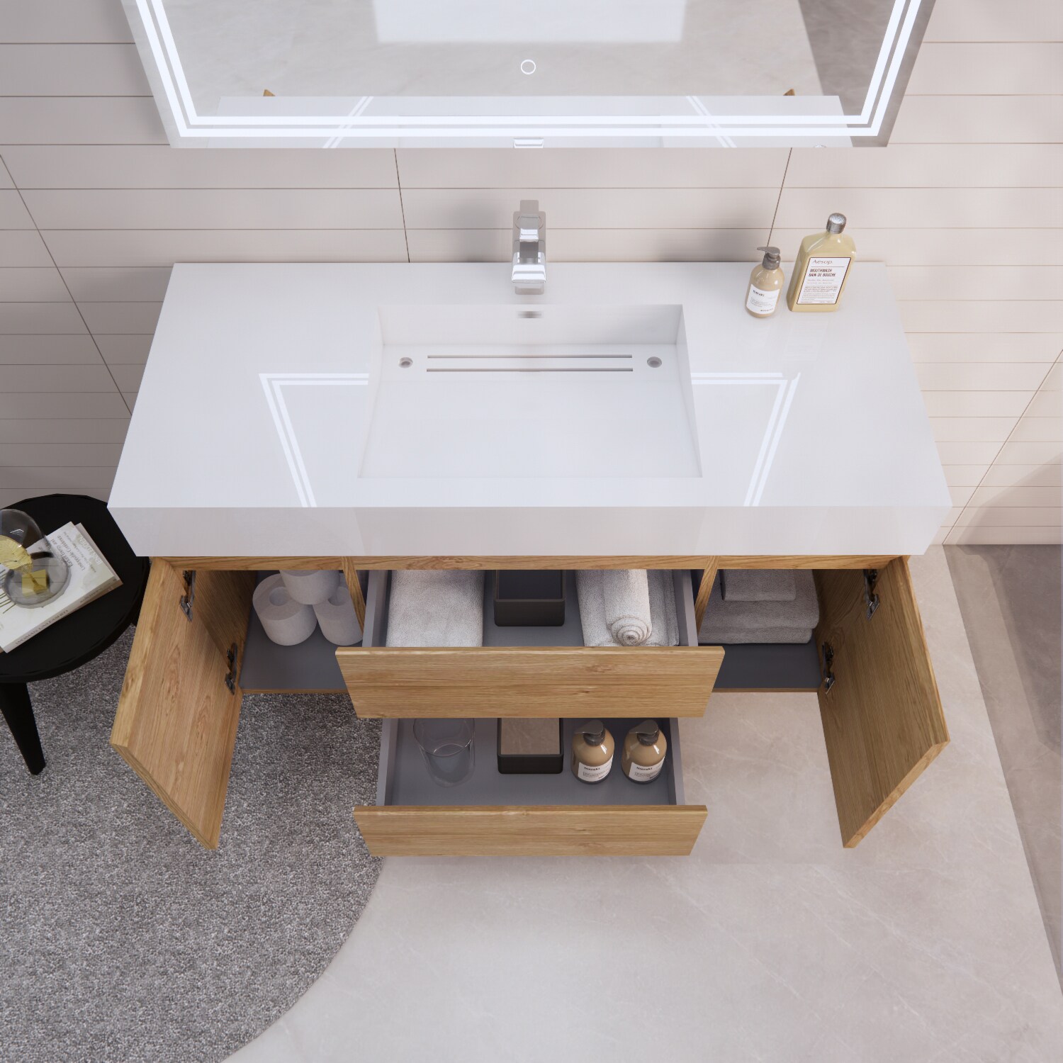 BV Better Vanity BTB-48S-EO Bath-Vanity-Combo - View #6