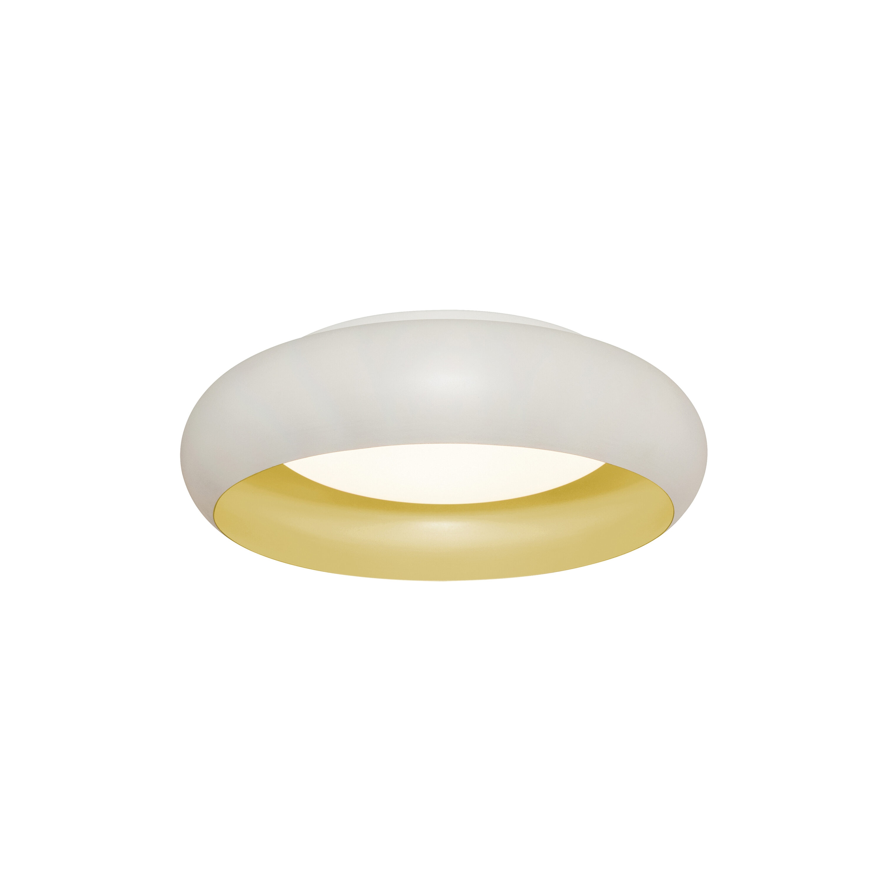 AFX KYCF12LAJD1WH Kayce 1 -Light 12-in White Flush Mount Light
