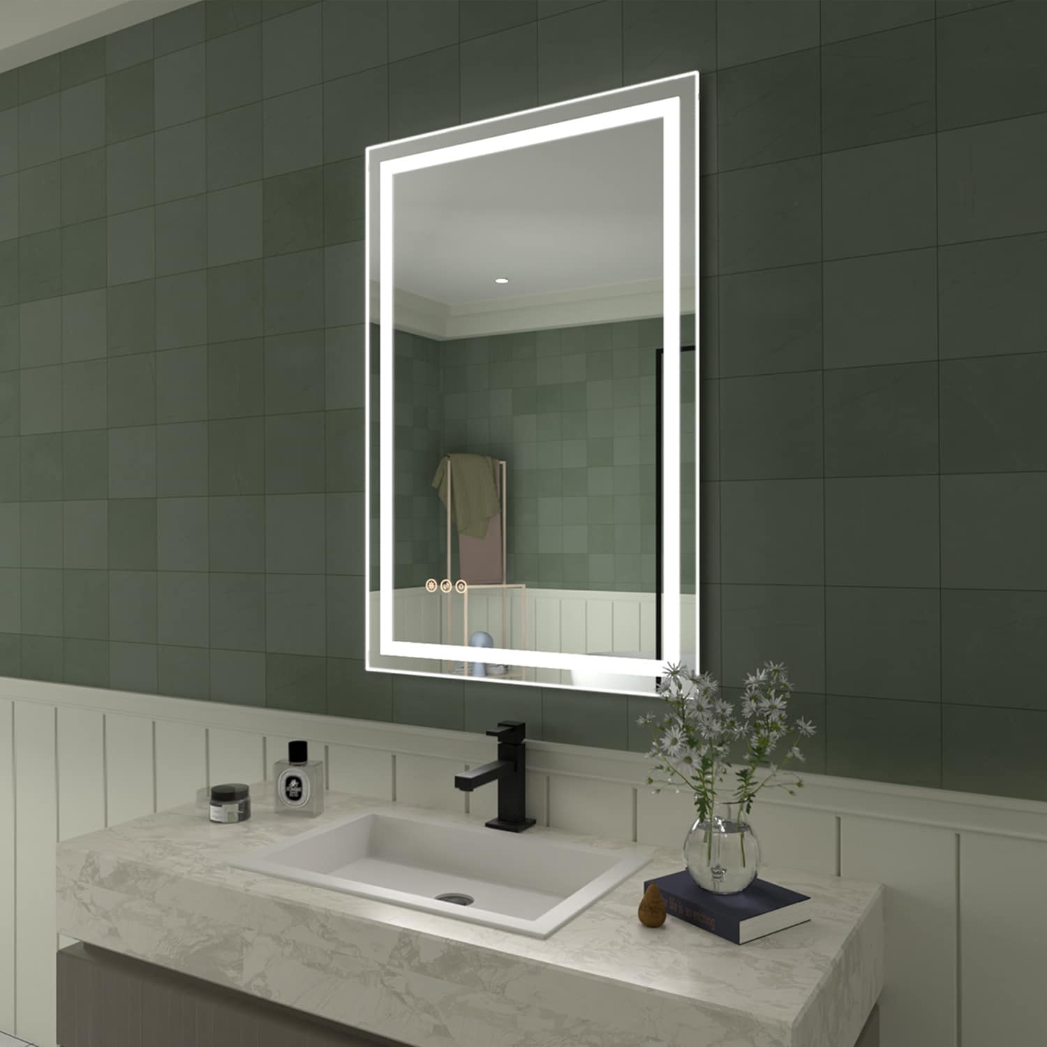 TaiMei MC04-2230SF1 Framed-Bath-Mirrors - View #14