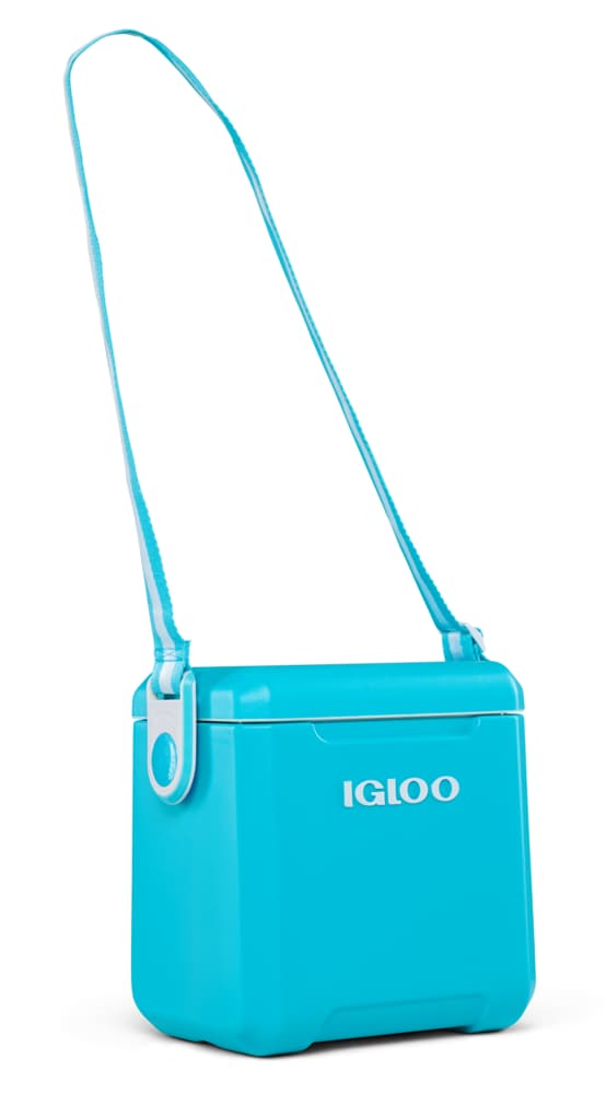 Igloo Tag Along Turquoise 11-Quart Insulated Personal Cooler in