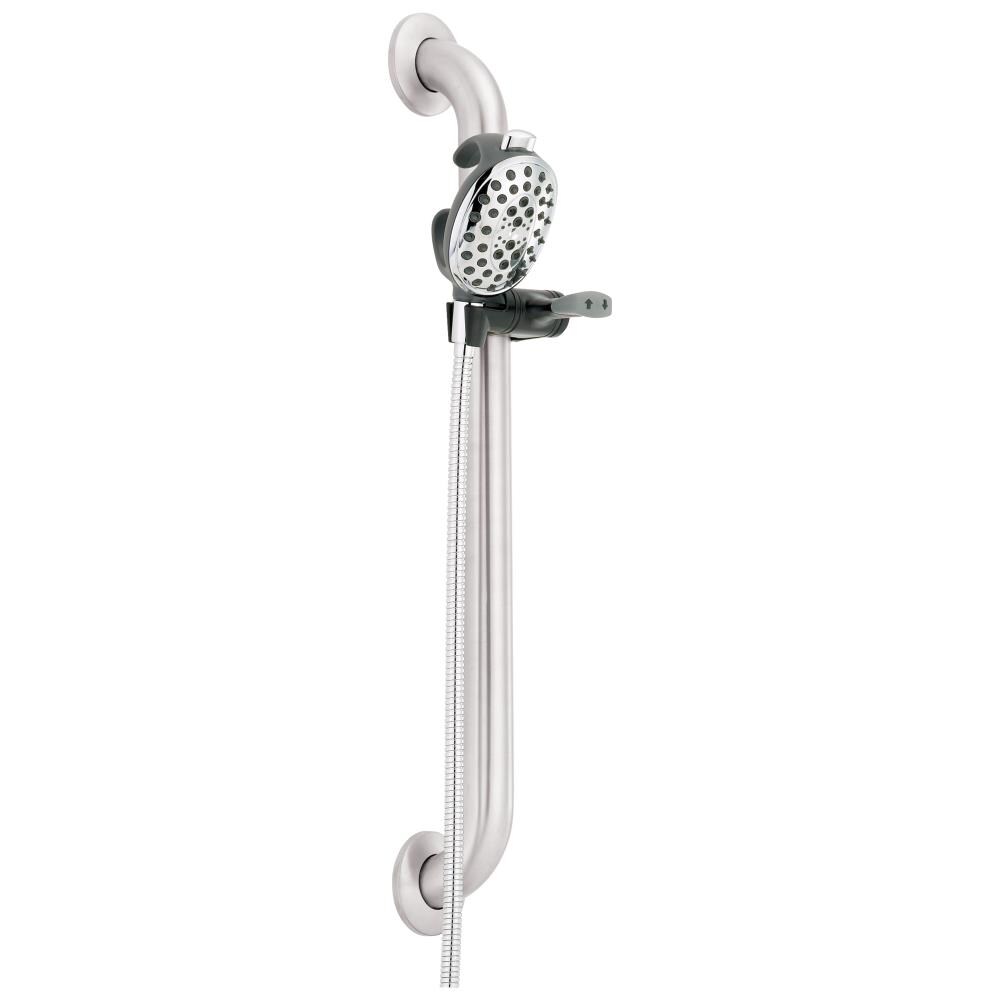 Delta Universal Showering Components Chrome 6-Spray Shower Head 2.5-GPM (9.5-LPM)