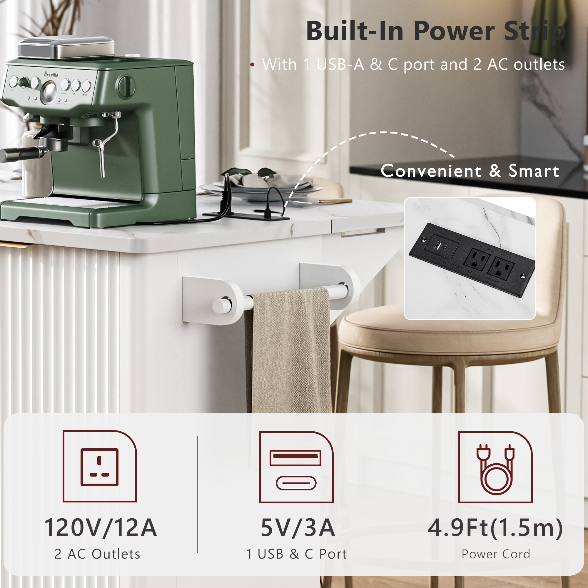 BABOOM BOM-6018AAG-OR Kitchen-Furniture - View #8