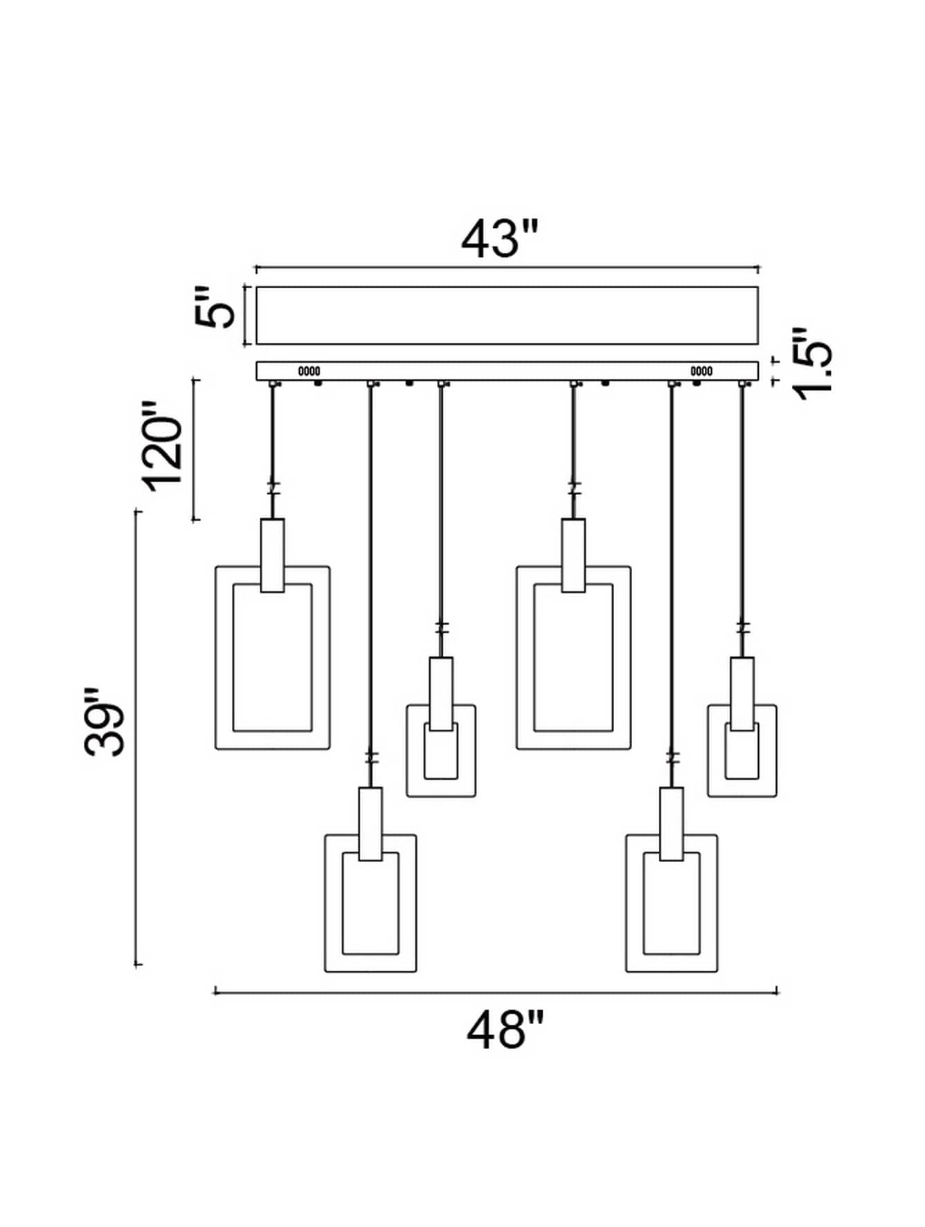 CWI Lighting 1214P48-6-236-A-RC b090015 - View #8