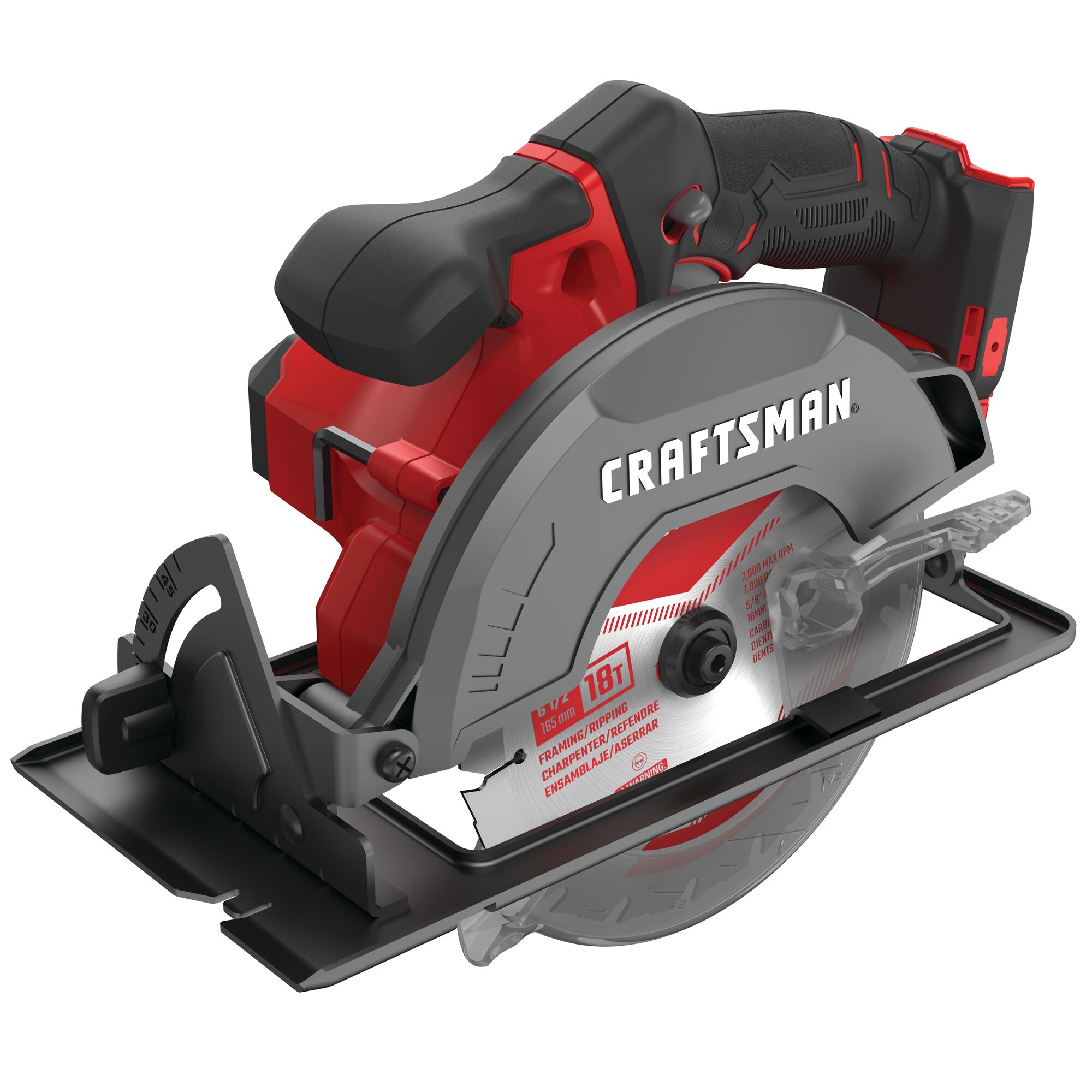 CRAFTSMAN V20 20 volt Max 6 1 2 in Cordless Compact Circular Saw