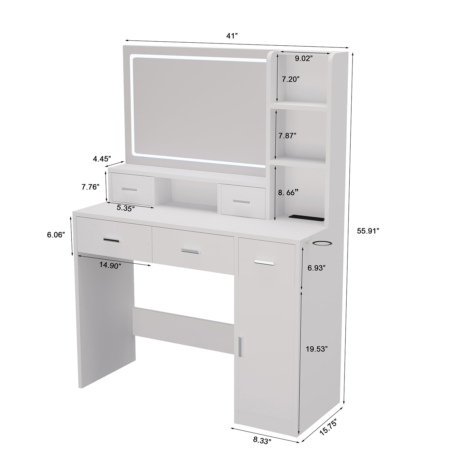 GZMR GR-W331331 Bedroom-Vanities - View #10