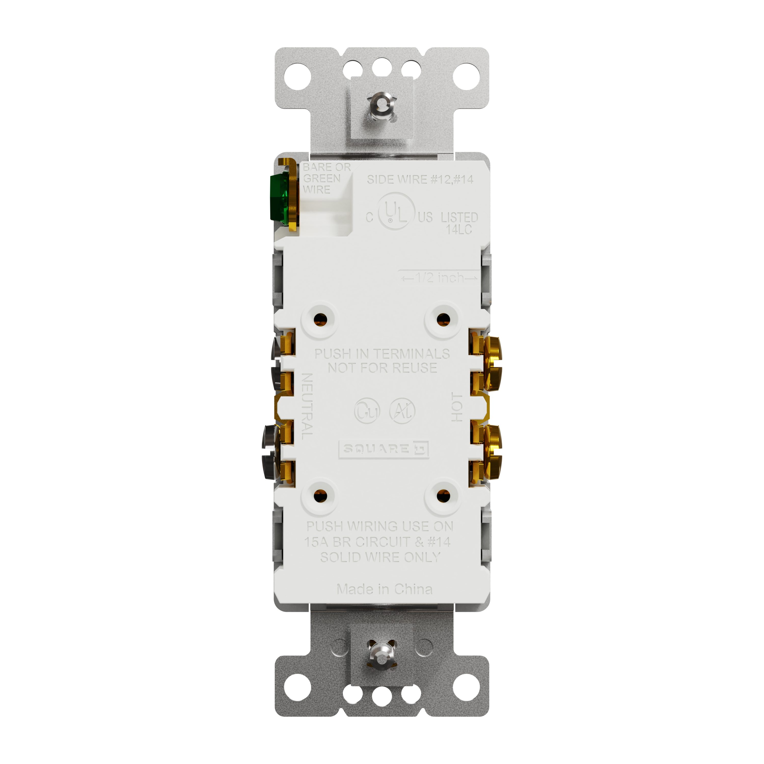  SQR44101GY receptacles - View #2